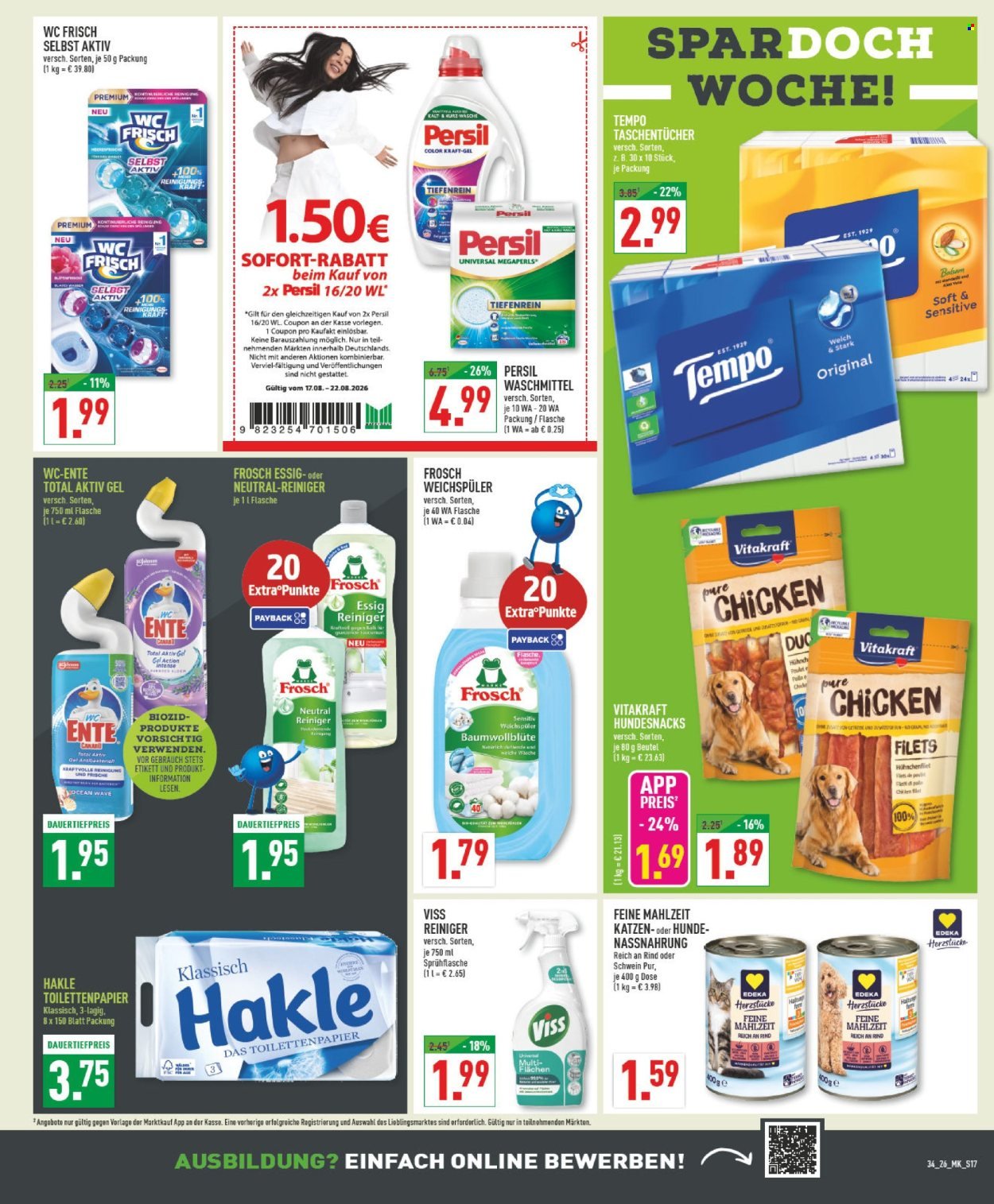 MARKTKAUF Prospekt - Ab Montag 17.08.2026
