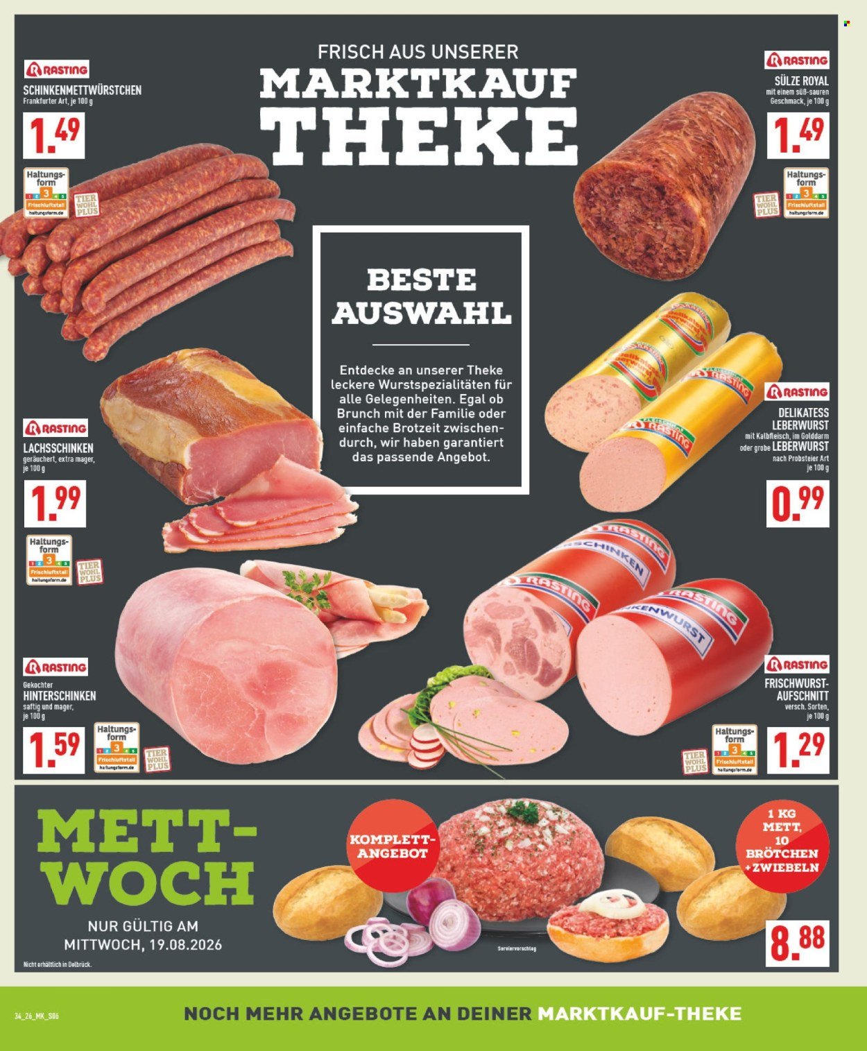 MARKTKAUF Prospekt - Ab Montag 17.08.2026