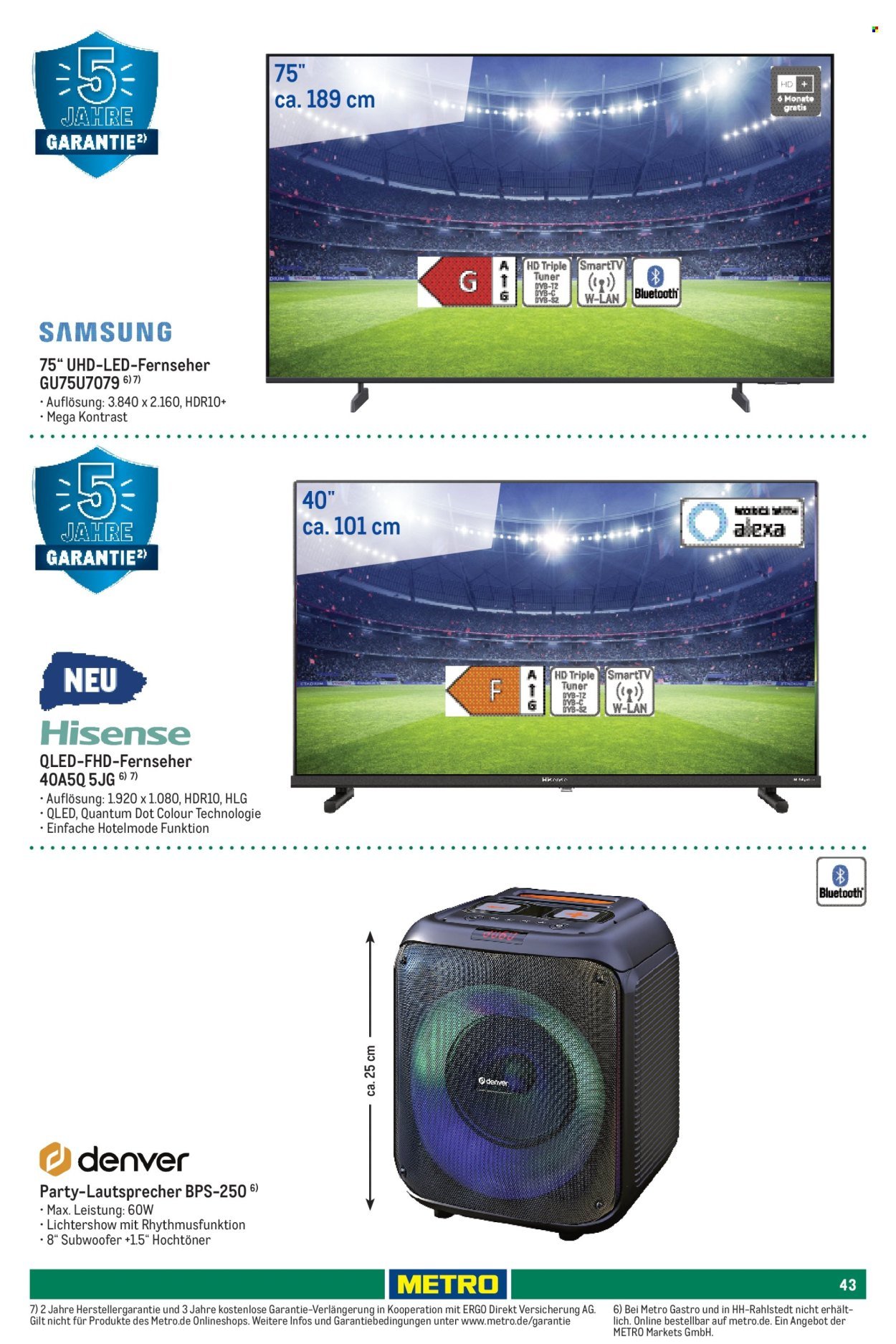 METRO Angebote - Sortimentskatalog Feiern & Events