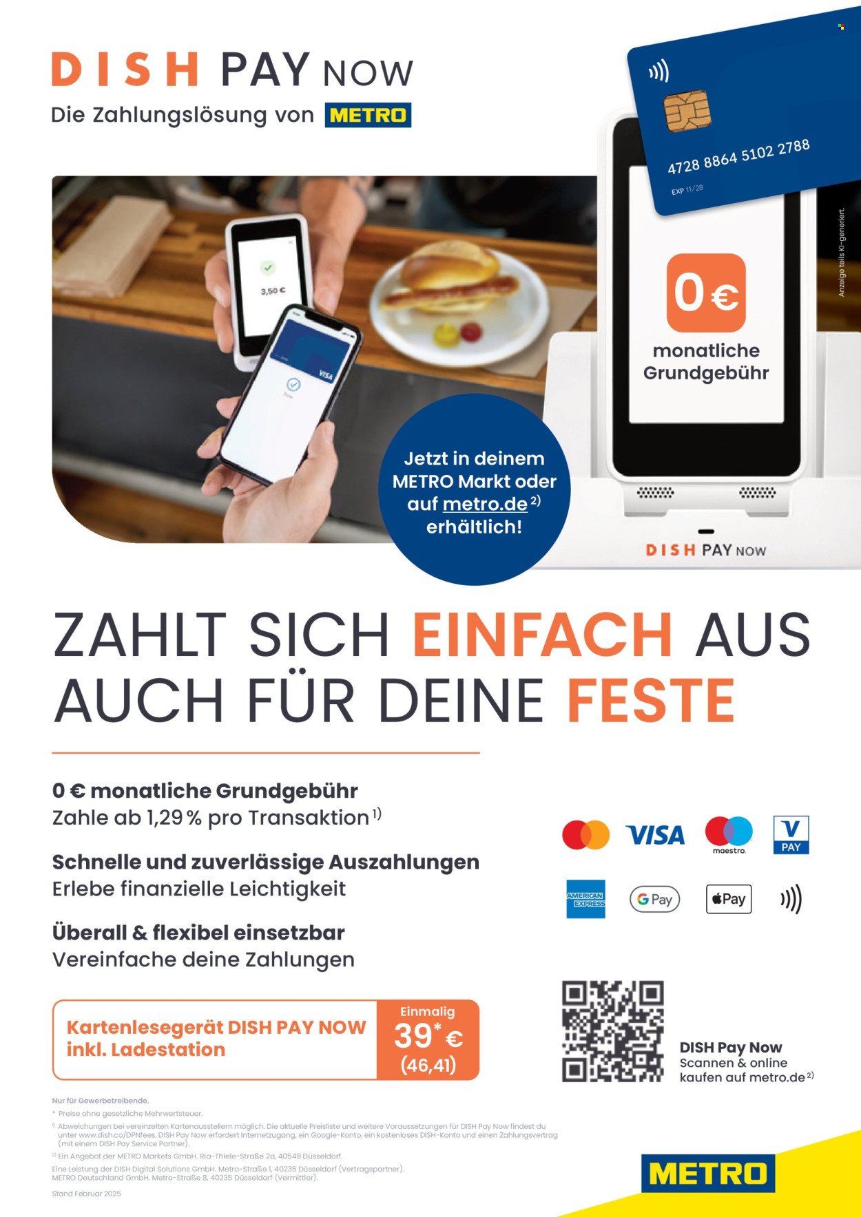 METRO Angebote - Sortimentskatalog Feiern & Events