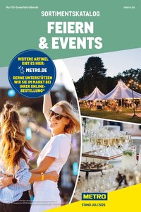 METRO Angebote - Sortimentskatalog Feiern & Events
