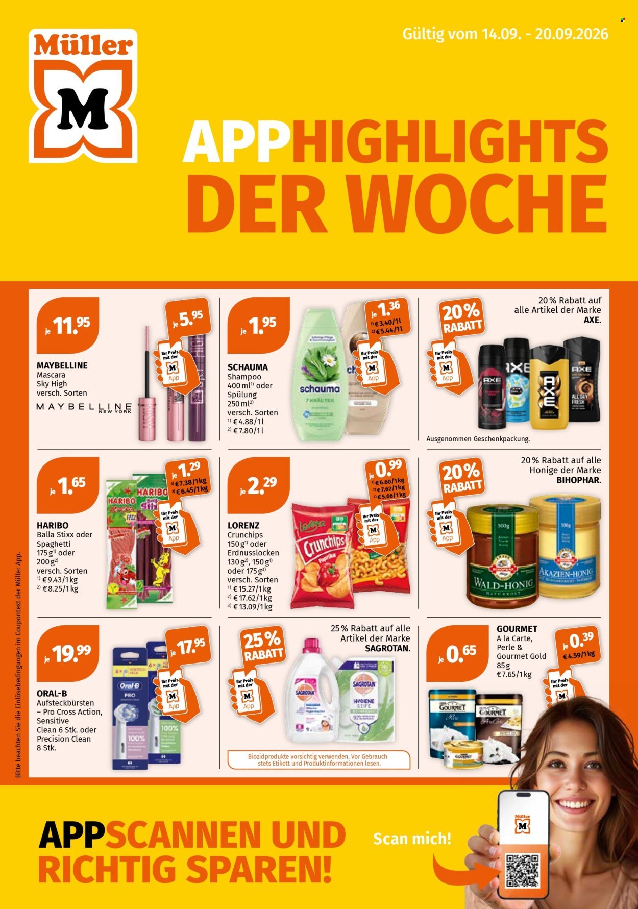 MÜLLER Prospekt - App Highlights der Woche