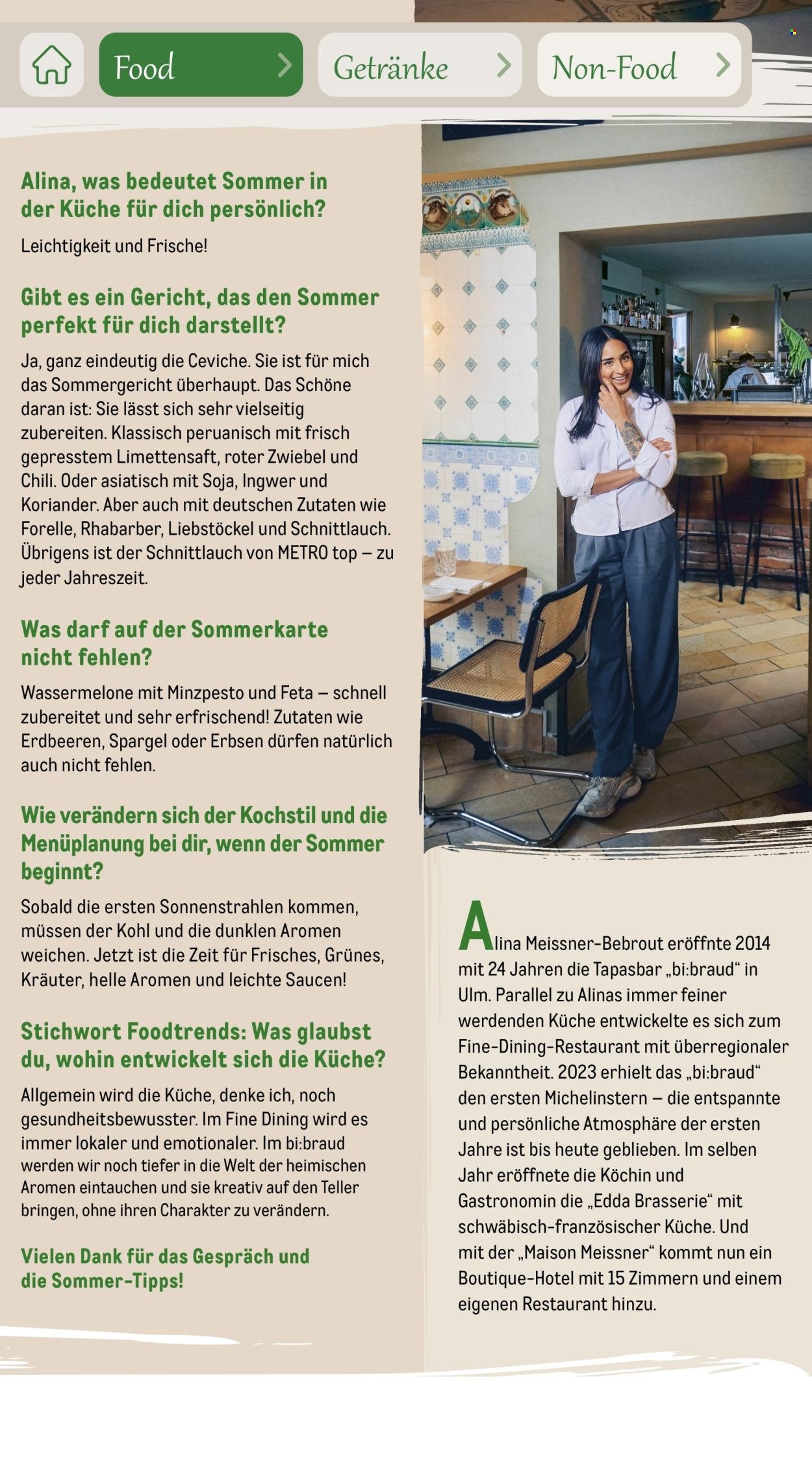 METRO Prospekt - Saisonkatalog Outdoor Dining (2026-06-01 - 2026-07-31)