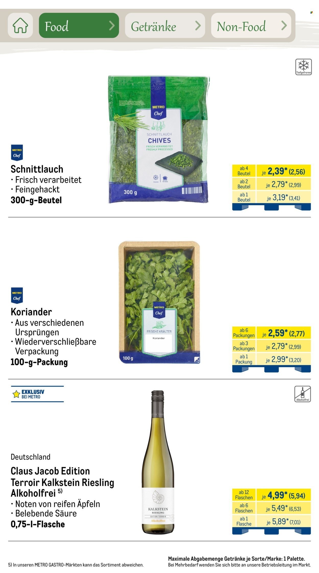 METRO Prospekt - Saisonkatalog Outdoor Dining (2026-06-01 - 2026-07-31)