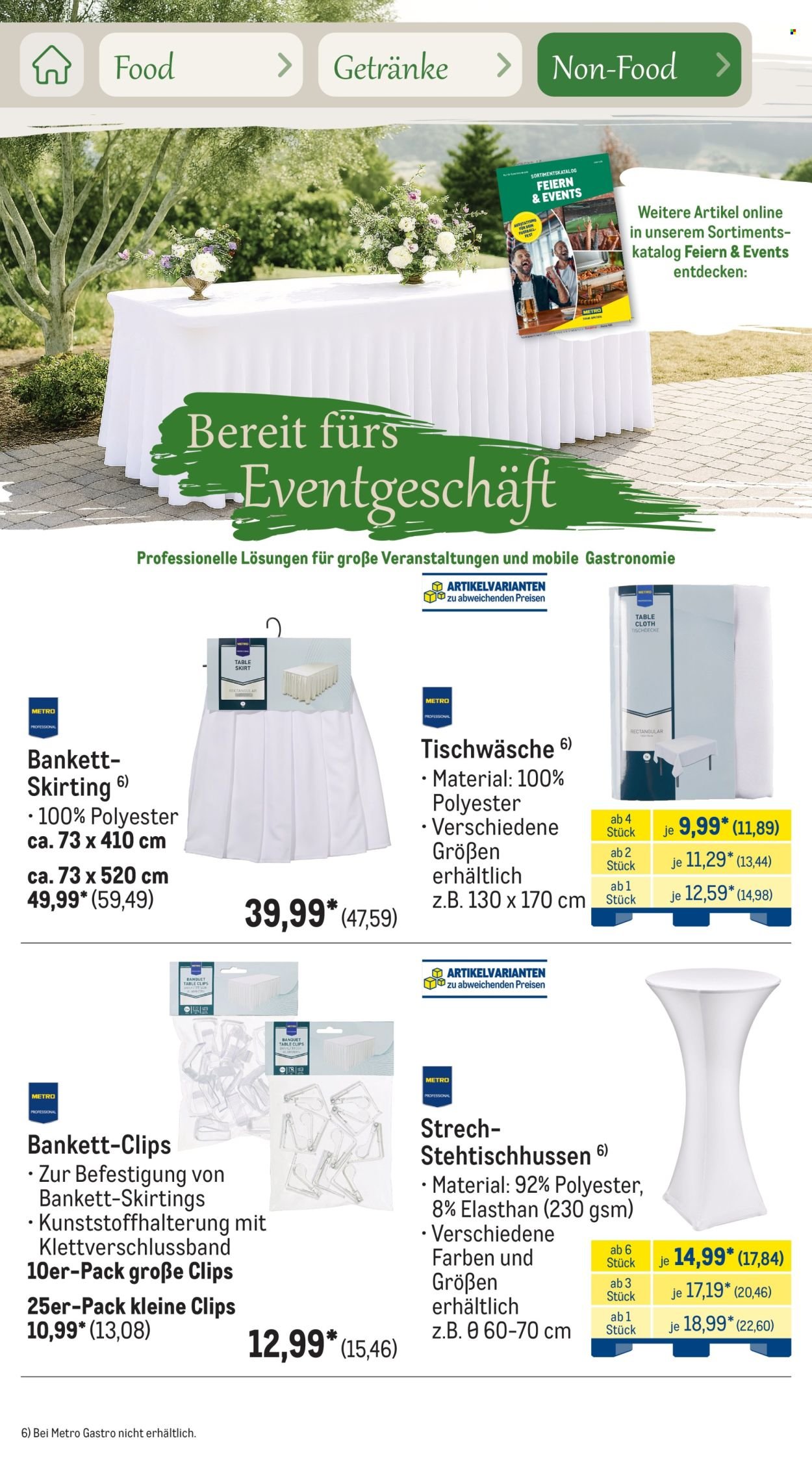 METRO Prospekt - Saisonkatalog Outdoor Dining (2026-06-01 - 2026-07-31)