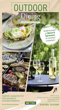 METRO Prospekt - Saisonkatalog Outdoor Dining