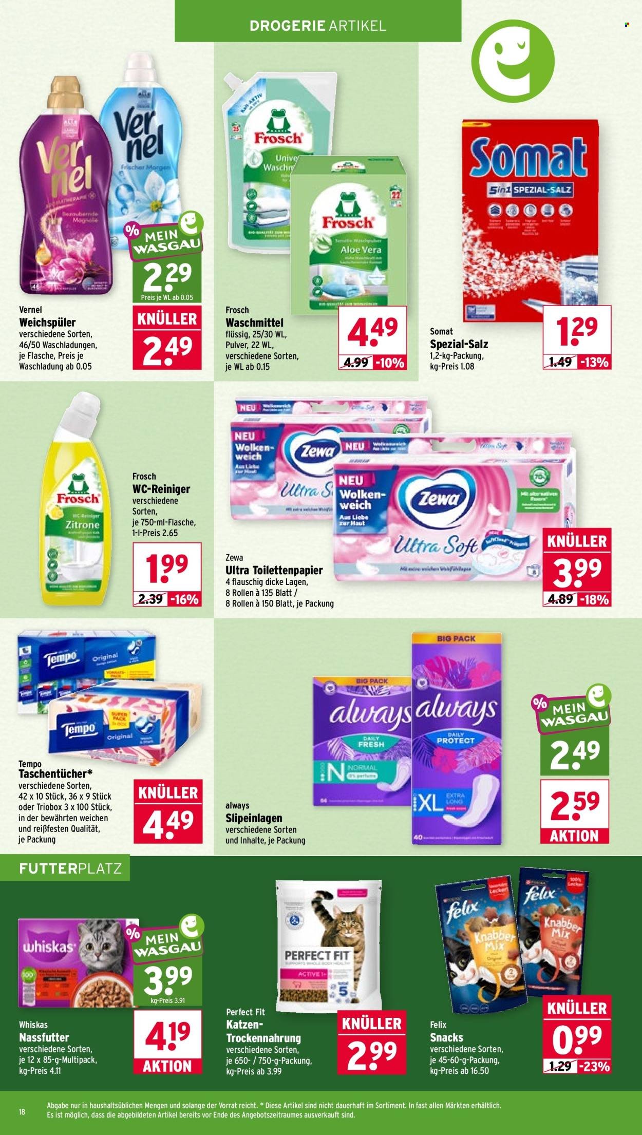 WASGAU Prospekt - Ab Montag 24.08.2026