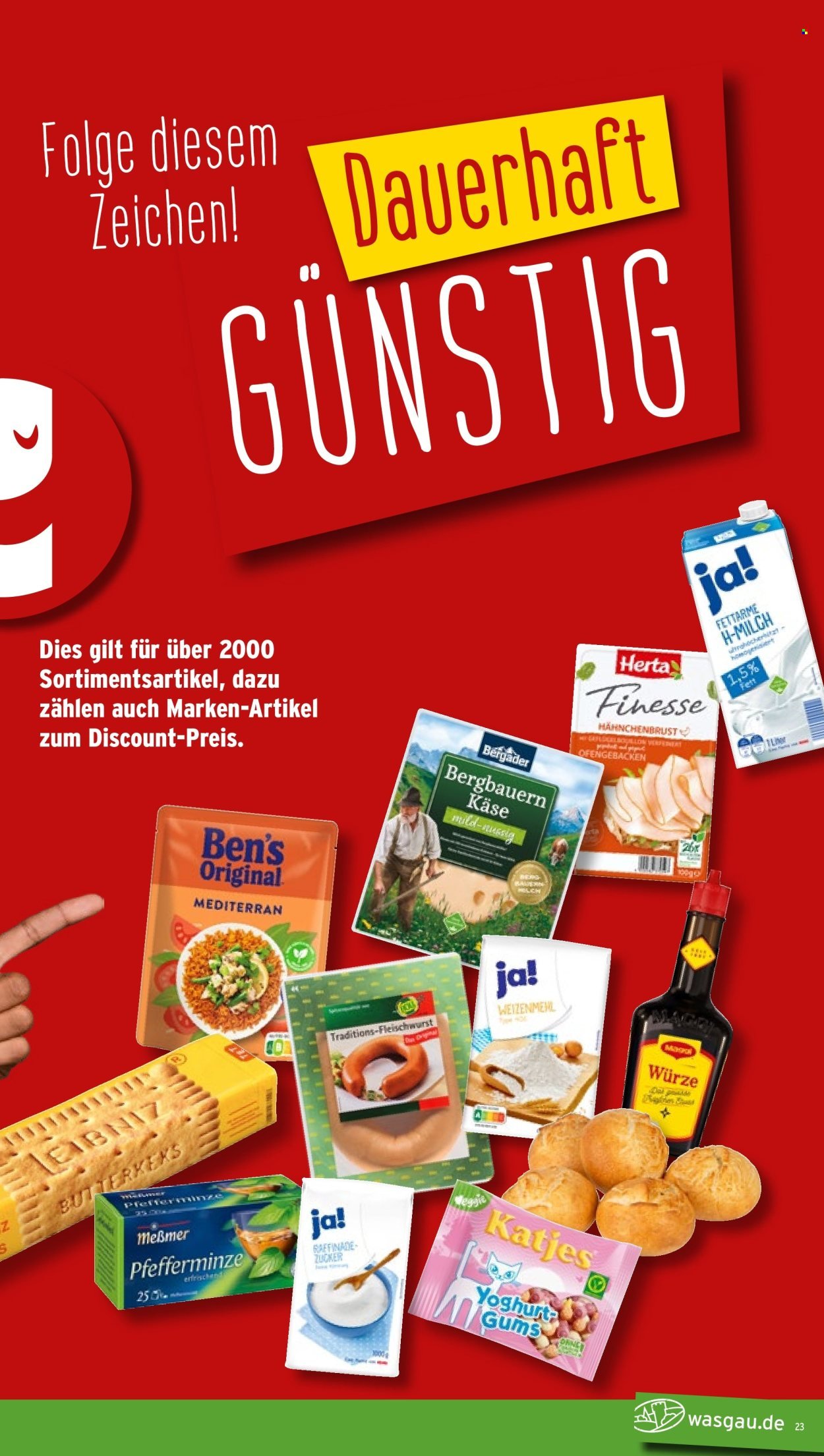 WASGAU Prospekt - Ab Montag 24.08.2026