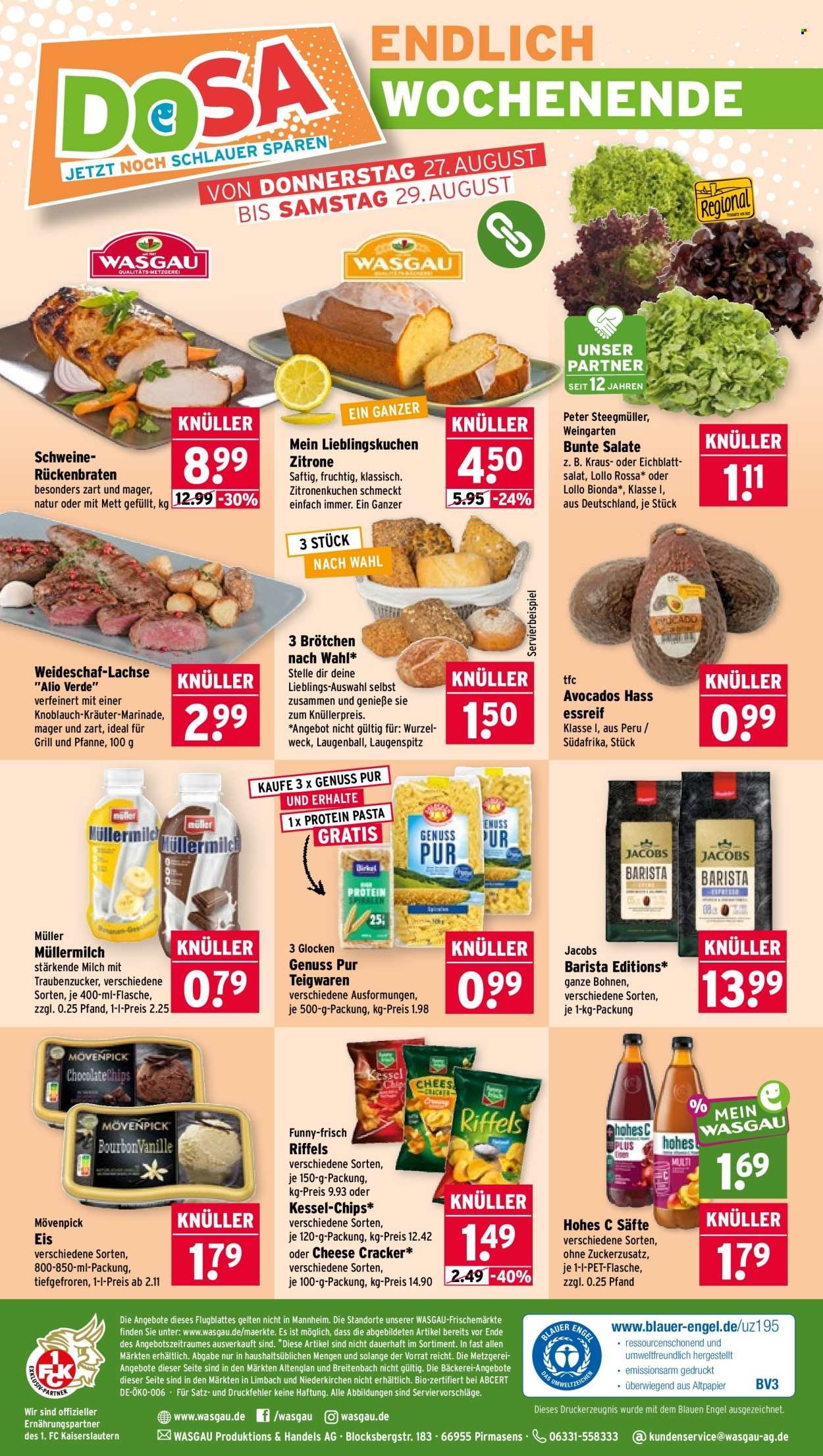 WASGAU Prospekt - Ab Montag 24.08.2026