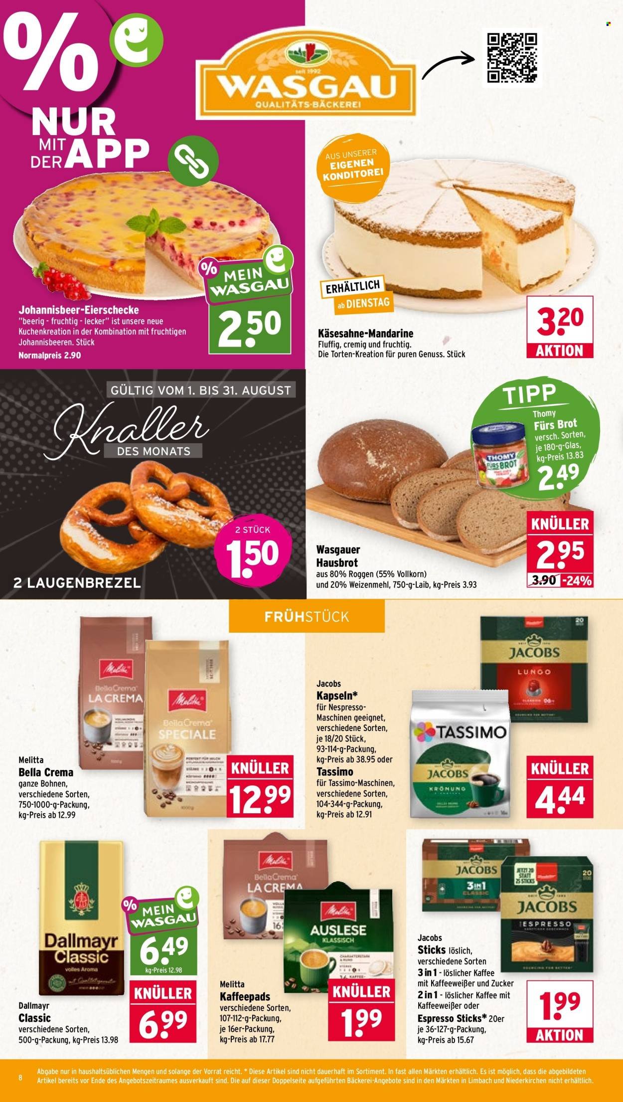 WASGAU Prospekt - Ab Montag 24.08.2026
