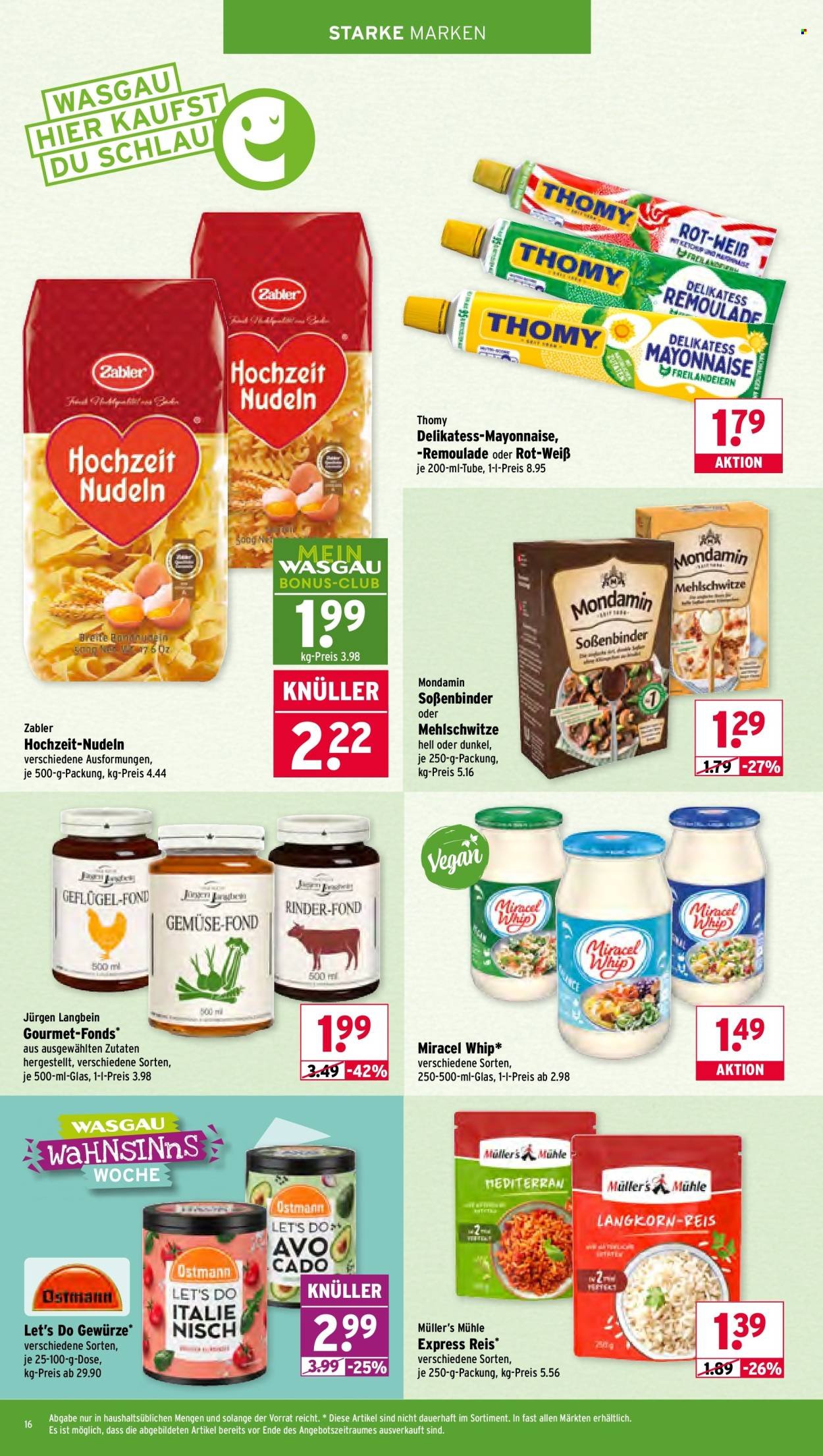 WASGAU Prospekt - Ab Montag 23.03.2026