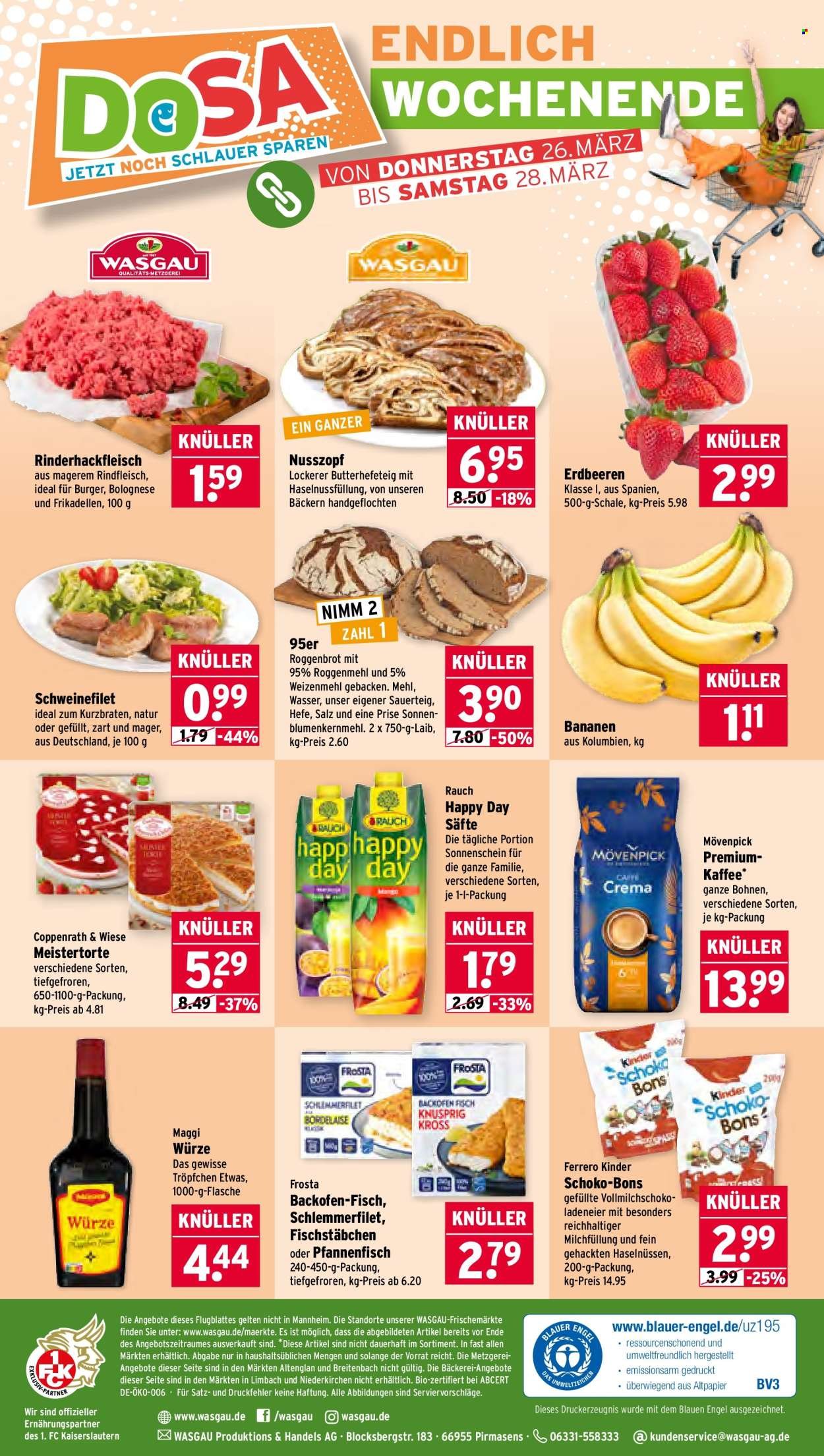 WASGAU Prospekt - Ab Montag 23.03.2026