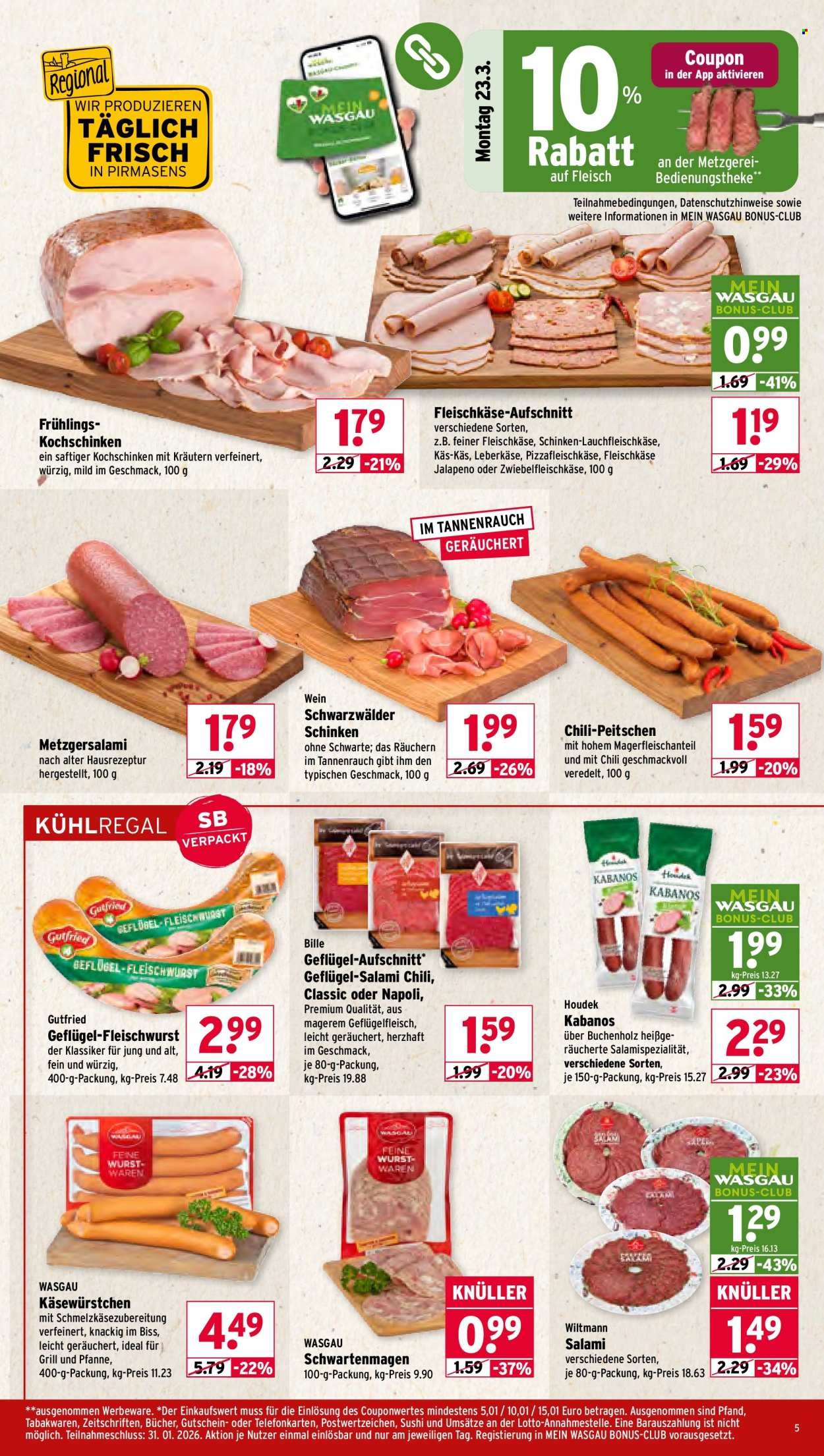 WASGAU Prospekt - Ab Montag 23.03.2026