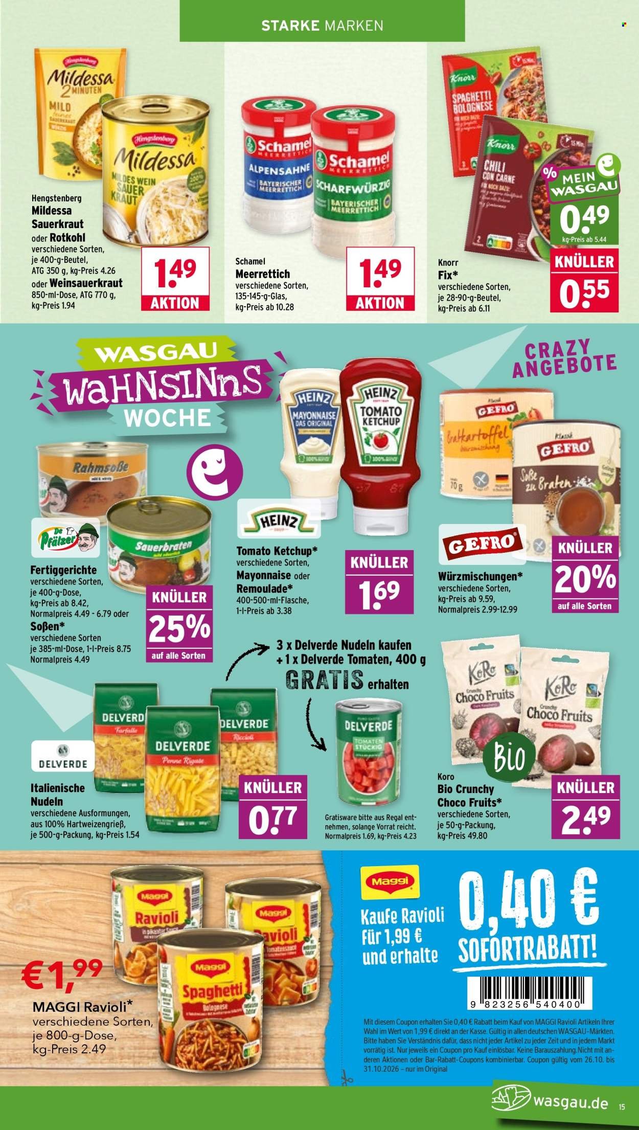 WASGAU Prospekt - Ab Montag 26.10.2026