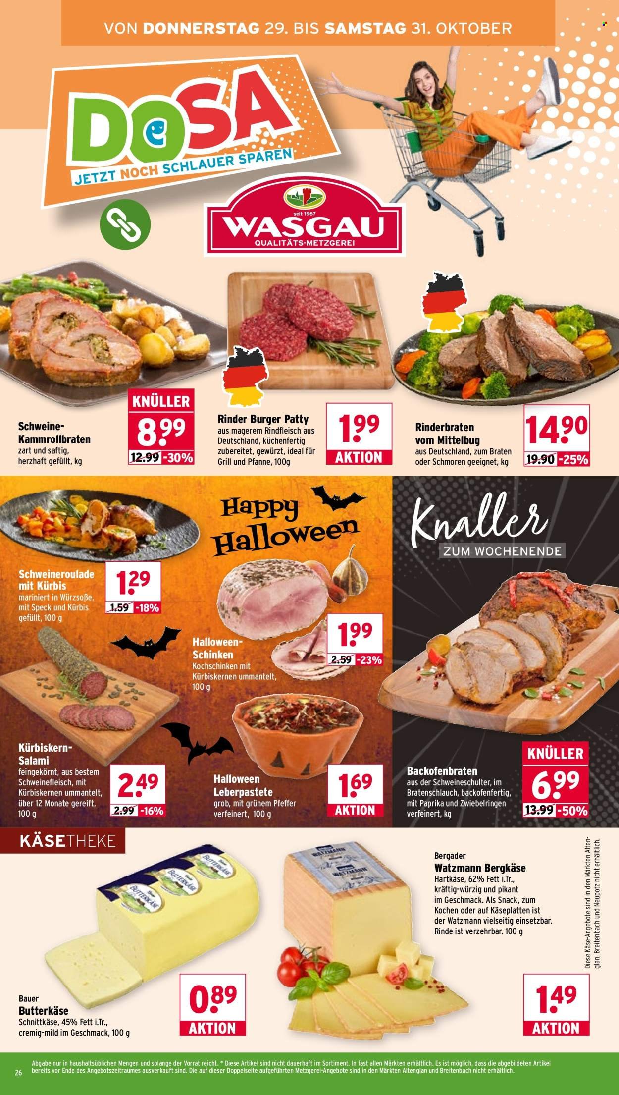 WASGAU Prospekt - Ab Montag 26.10.2026