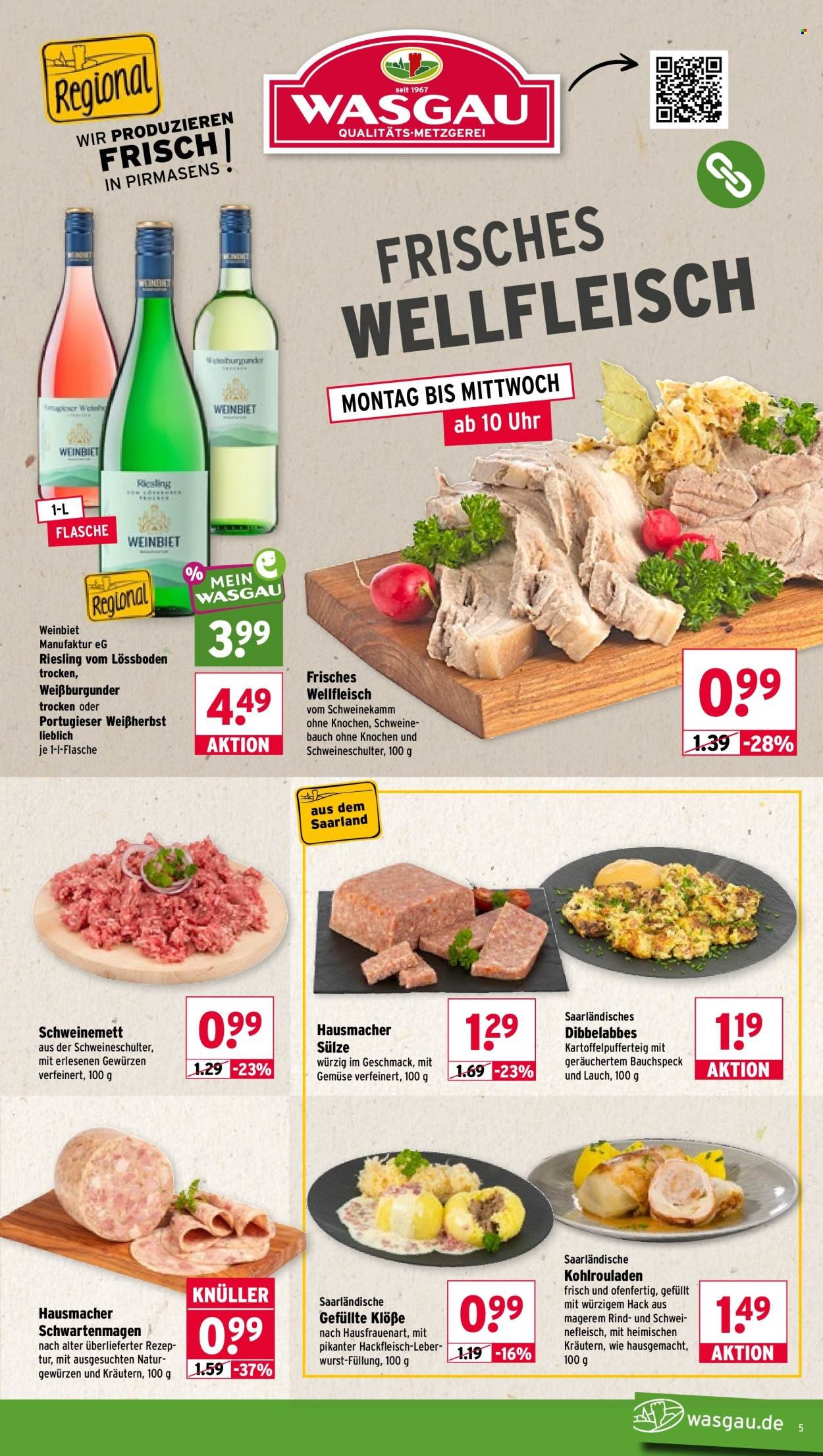 WASGAU Prospekt - Ab Montag 26.10.2026