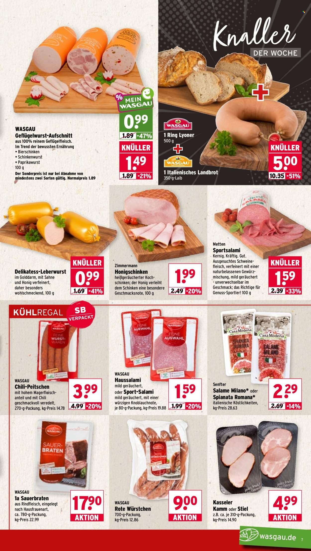 WASGAU Prospekt - Ab Montag 26.10.2026