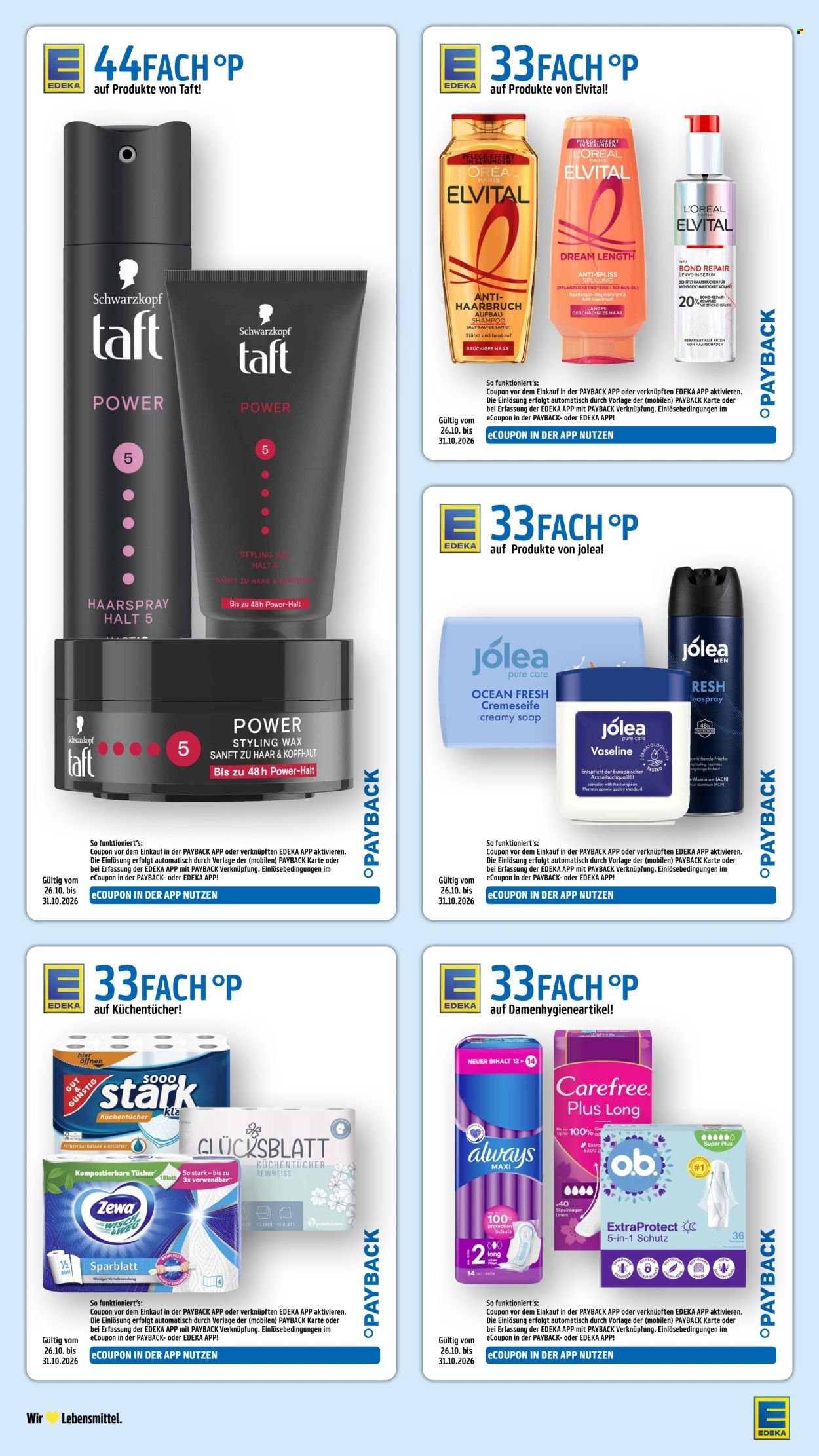 EDEKA Prospekt - Ab Montag 26.10.2026