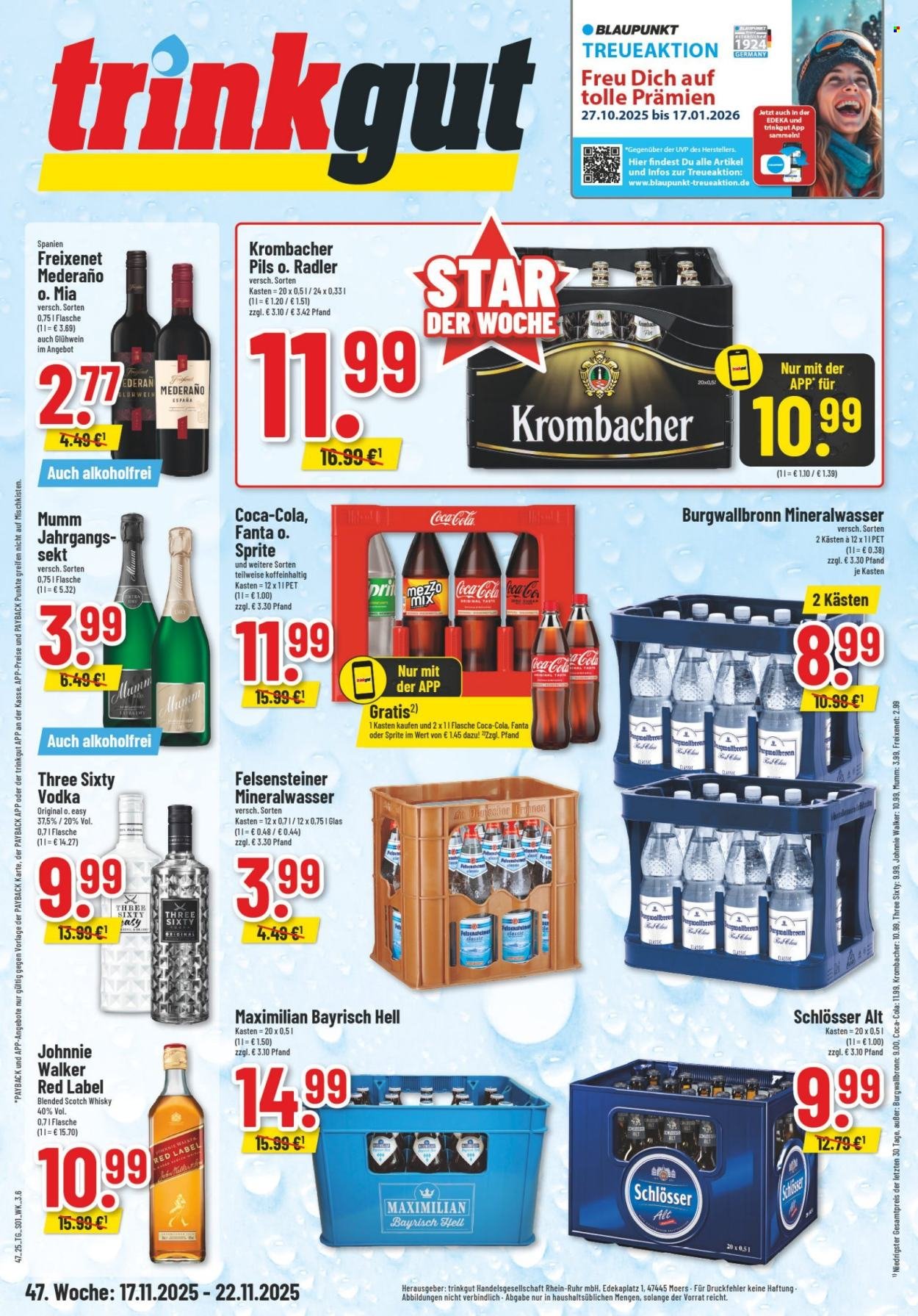 TRINKGUT Prospekt - Ab Montag 17.11.2025