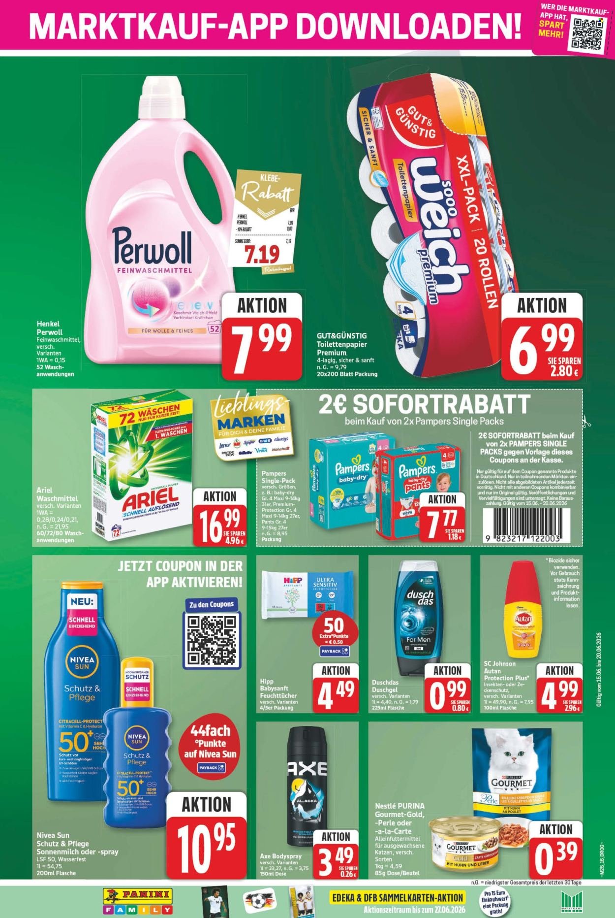 MARKTKAUF Prospekt - Ab Montag 15.06.2026