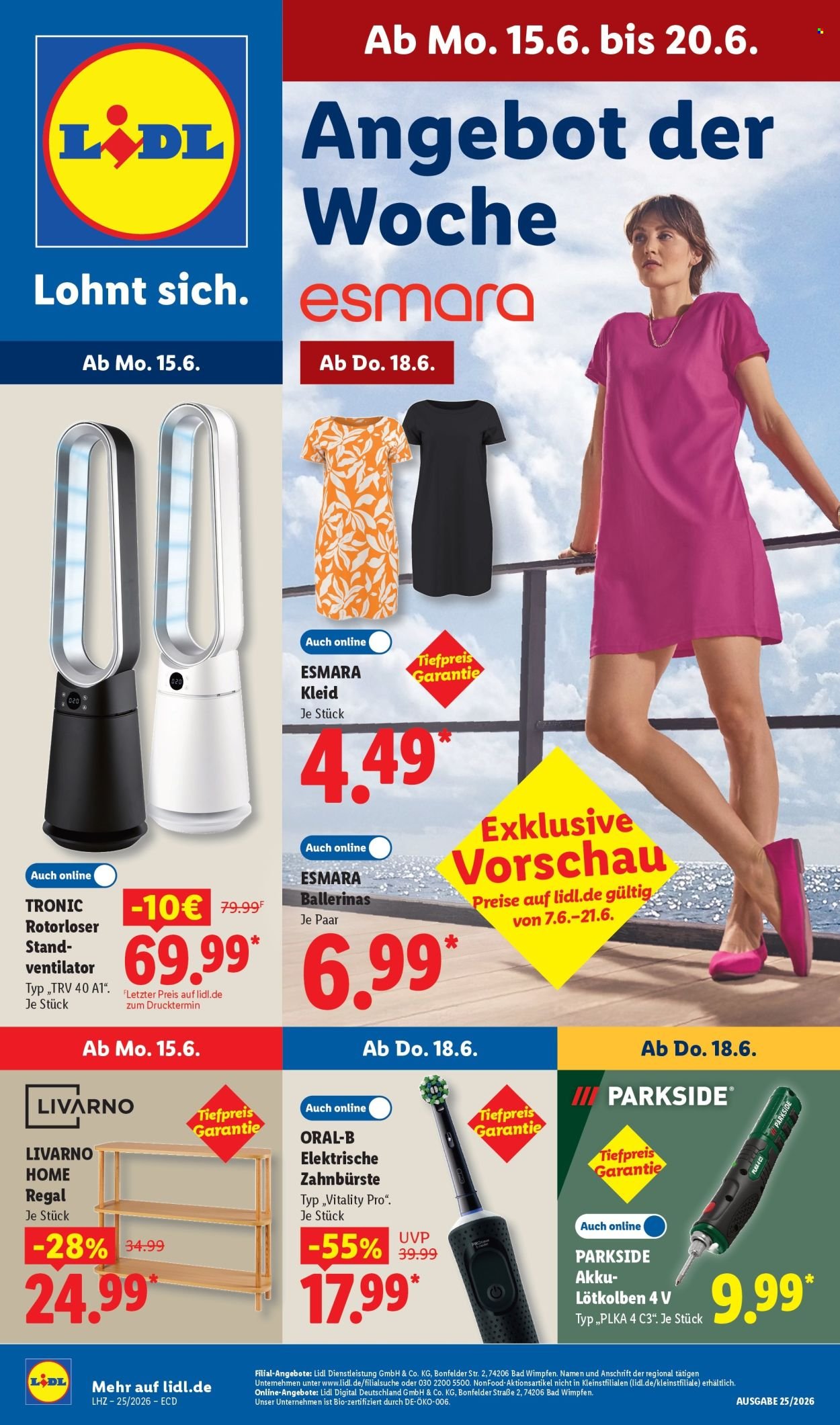 LIDL Prospekt - Ab Montag 15.06.2026