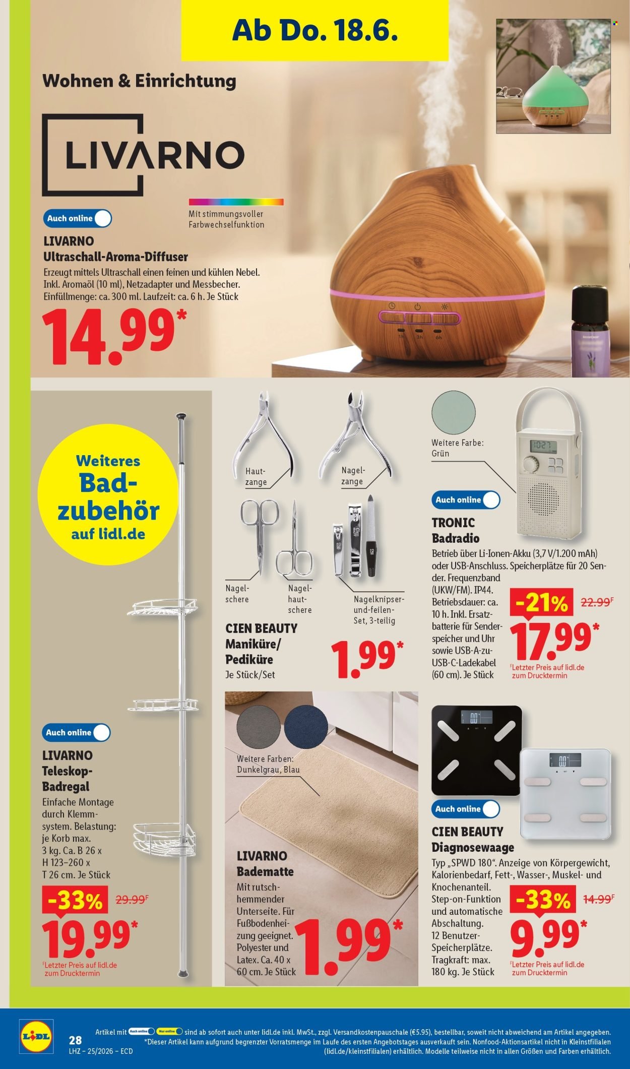 LIDL Prospekt - Ab Montag 15.06.2026