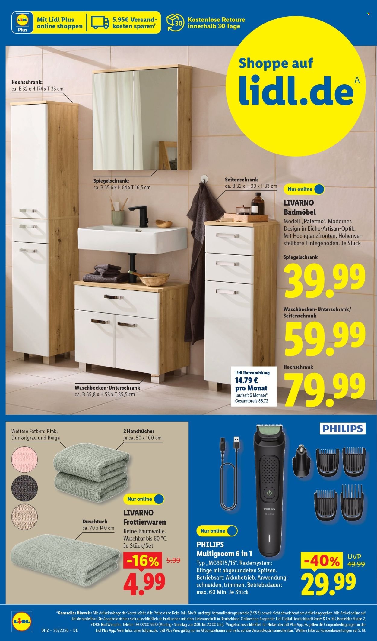 LIDL Prospekt - Ab Montag 15.06.2026