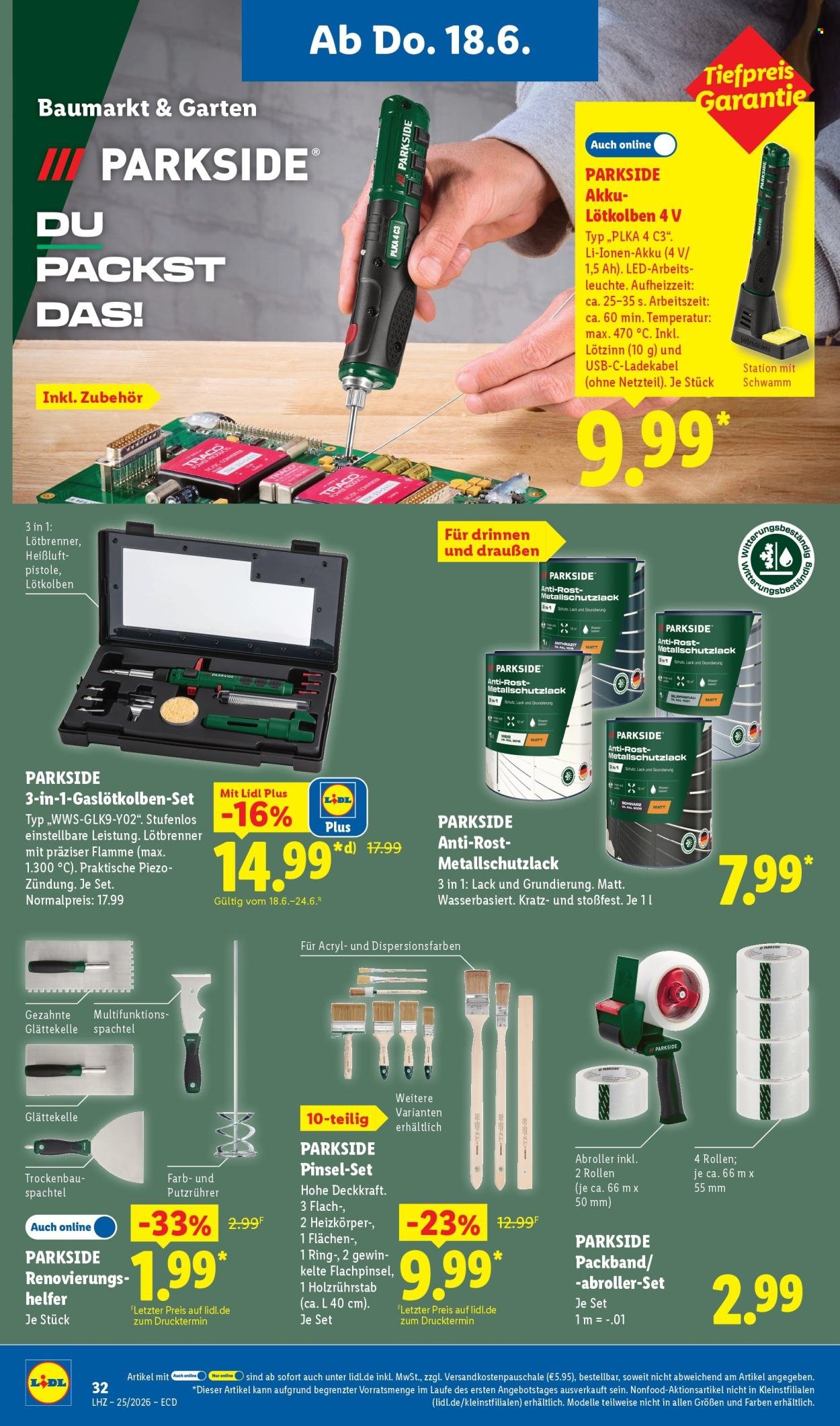 LIDL Prospekt - Ab Montag 15.06.2026