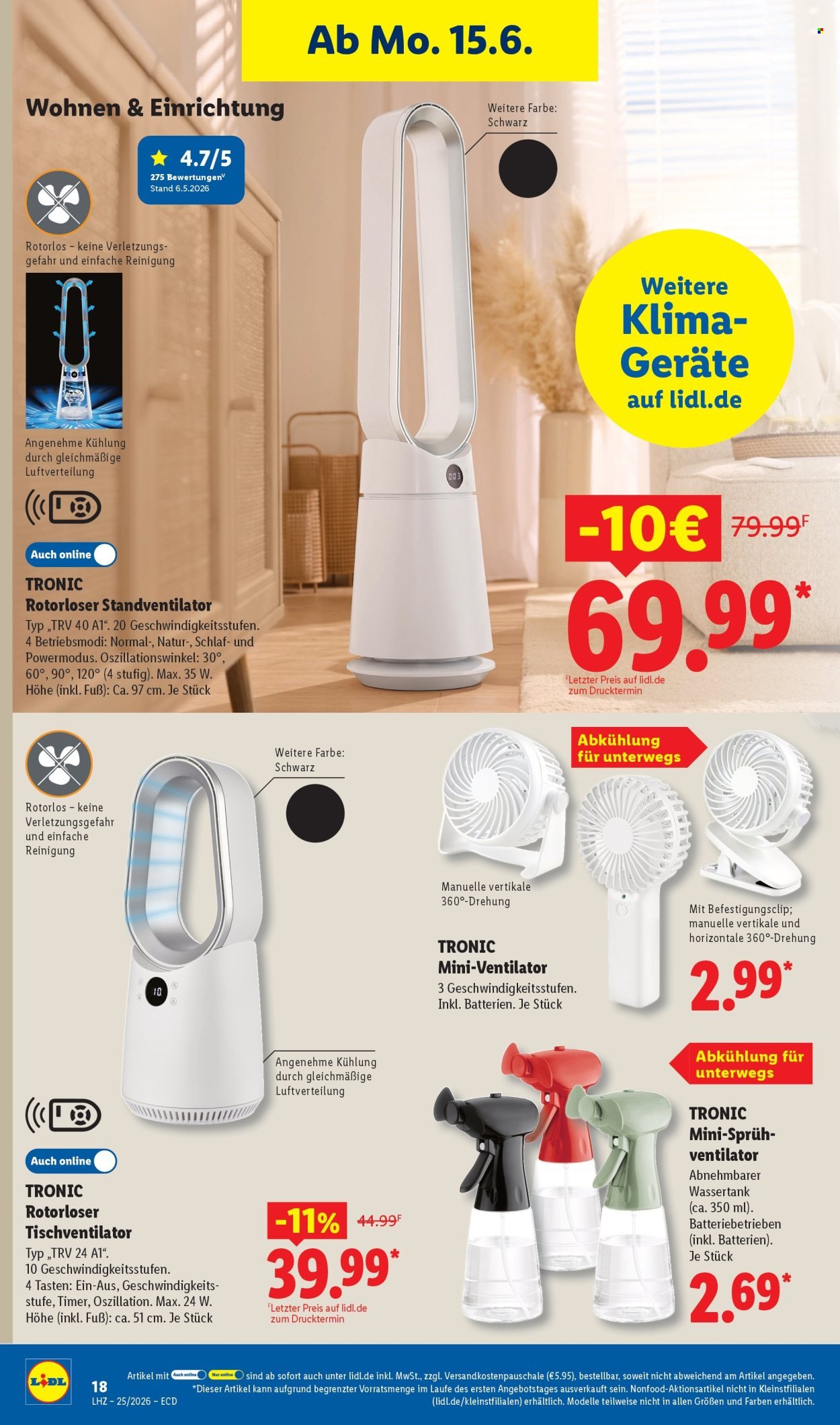 LIDL Prospekt - Ab Montag 15.06.2026