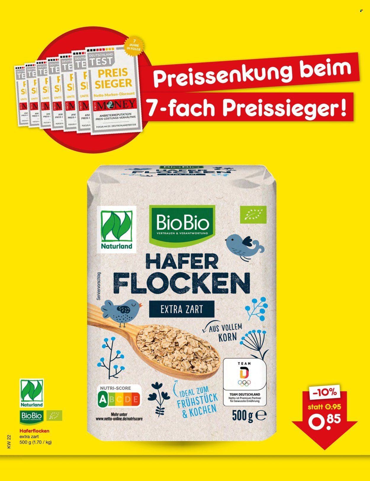 NETTO MARKEN-DISCOUNT Prospekt - Preissenkung auf Dauer
