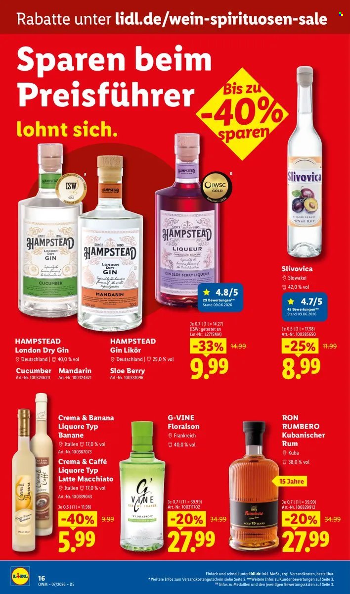 LIDL Prospekt - Unsere Monats-Highlights