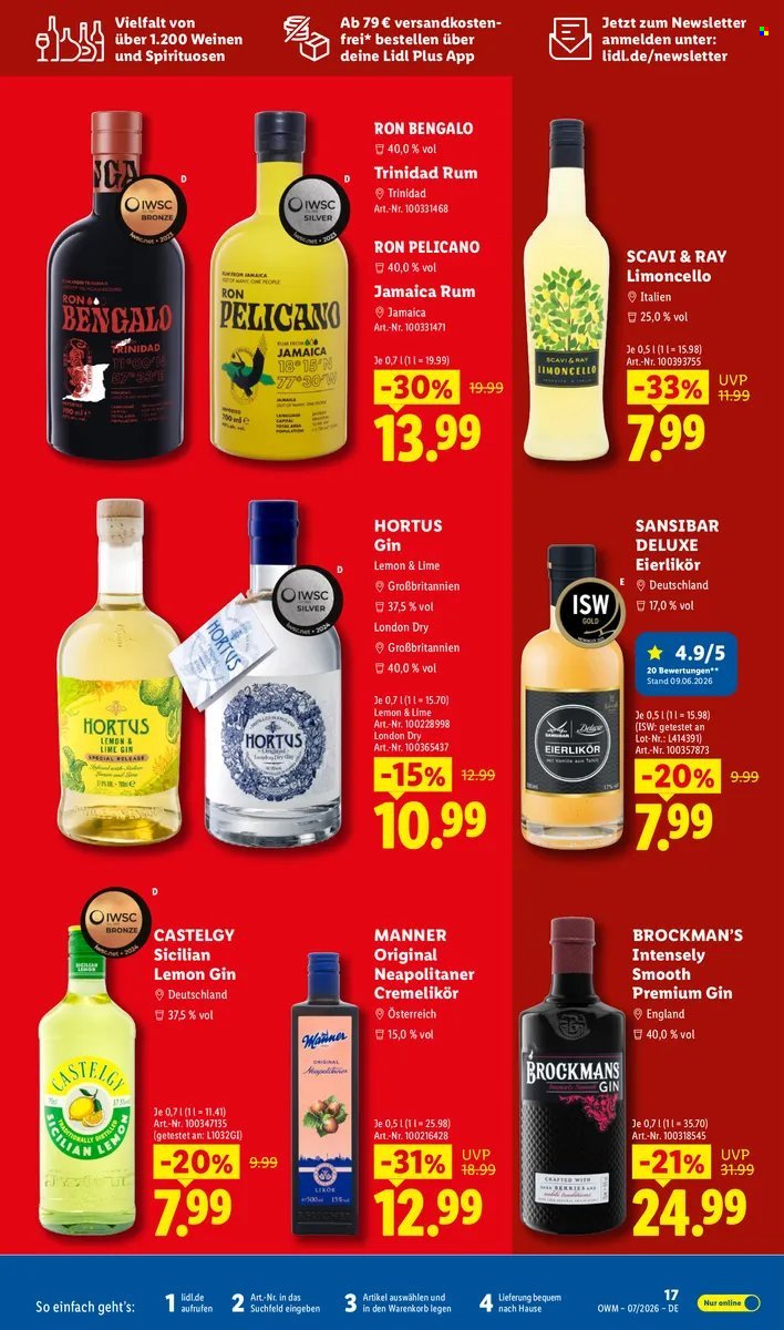 LIDL Prospekt - Unsere Monats-Highlights