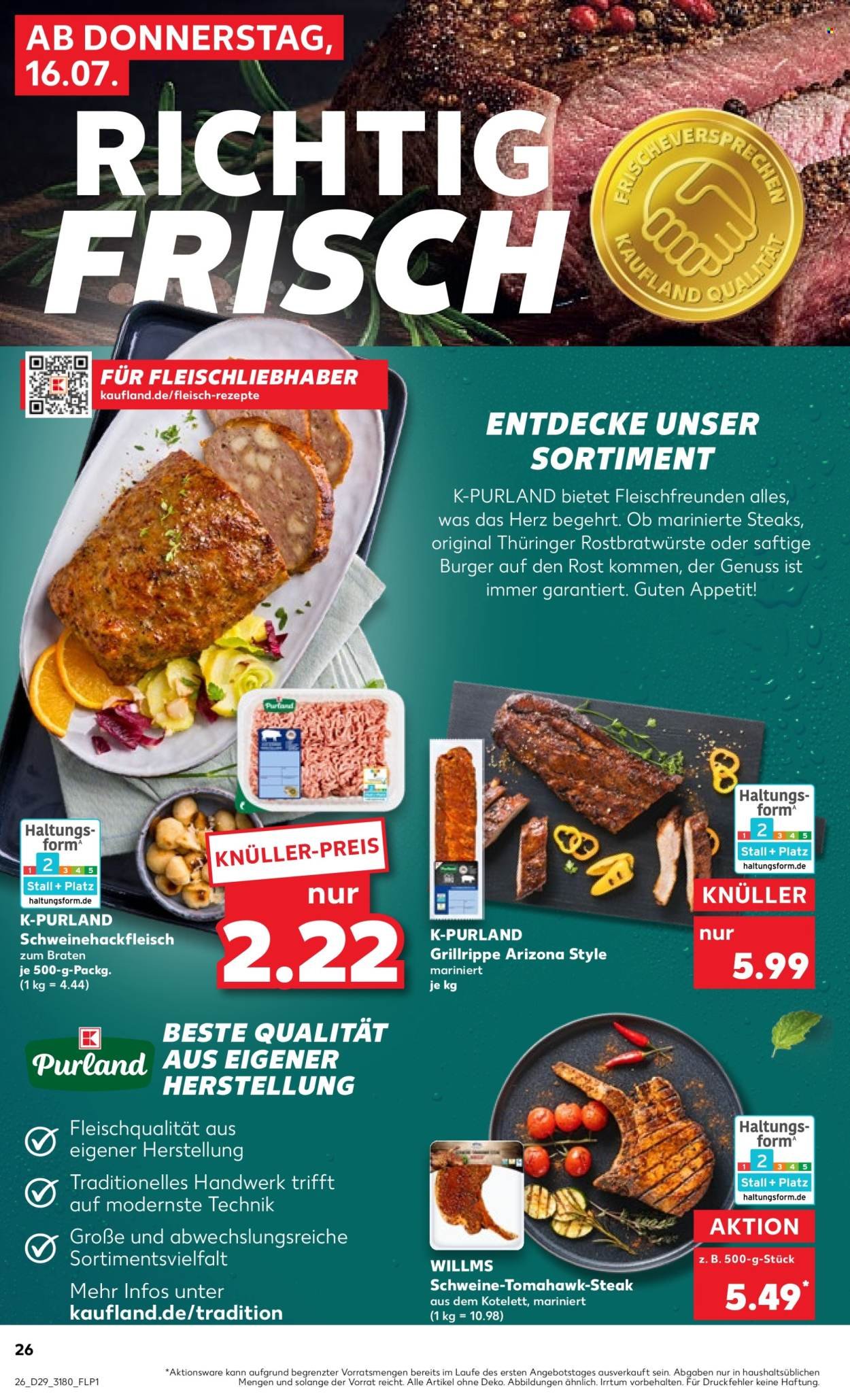 KAUFLAND Prospekt - Ab Donnerstag 16.07.2026