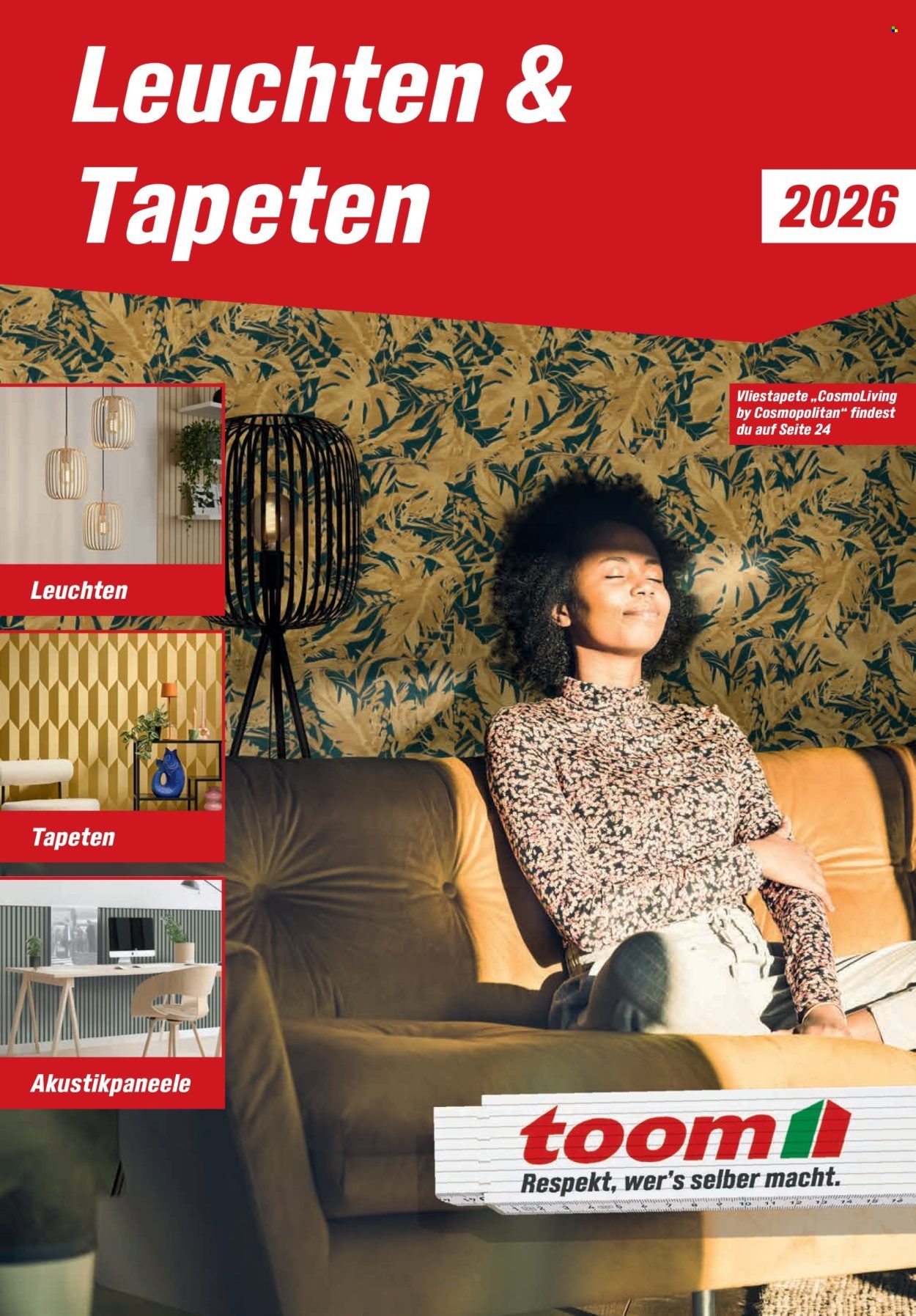 TOOM BAUMARKT Prospekt - Leuchten & Tapeten 2026
