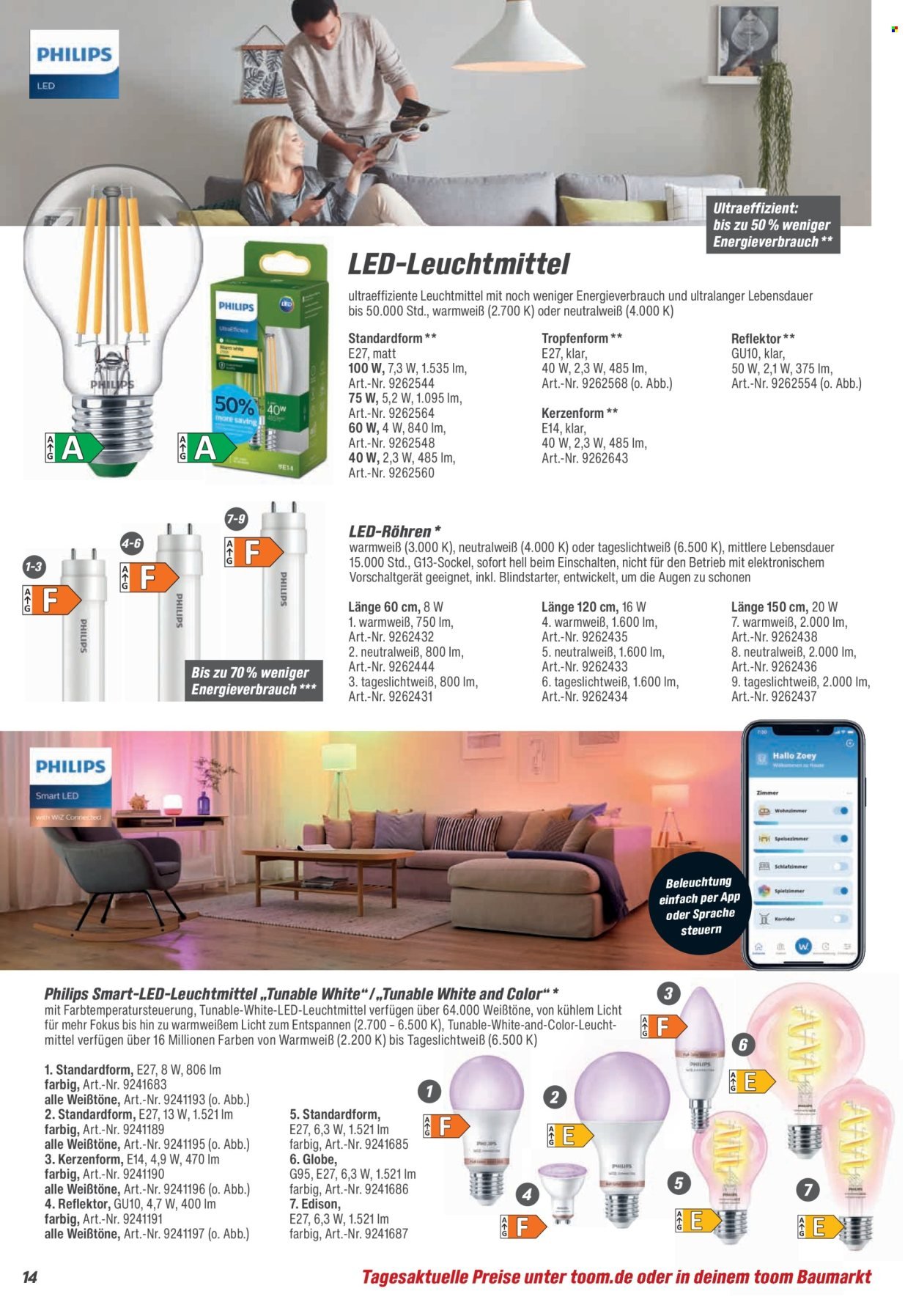 TOOM BAUMARKT Prospekt - Leuchten & Tapeten 2026