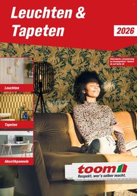 TOOM BAUMARKT Prospekt - Leuchten & Tapeten 2026