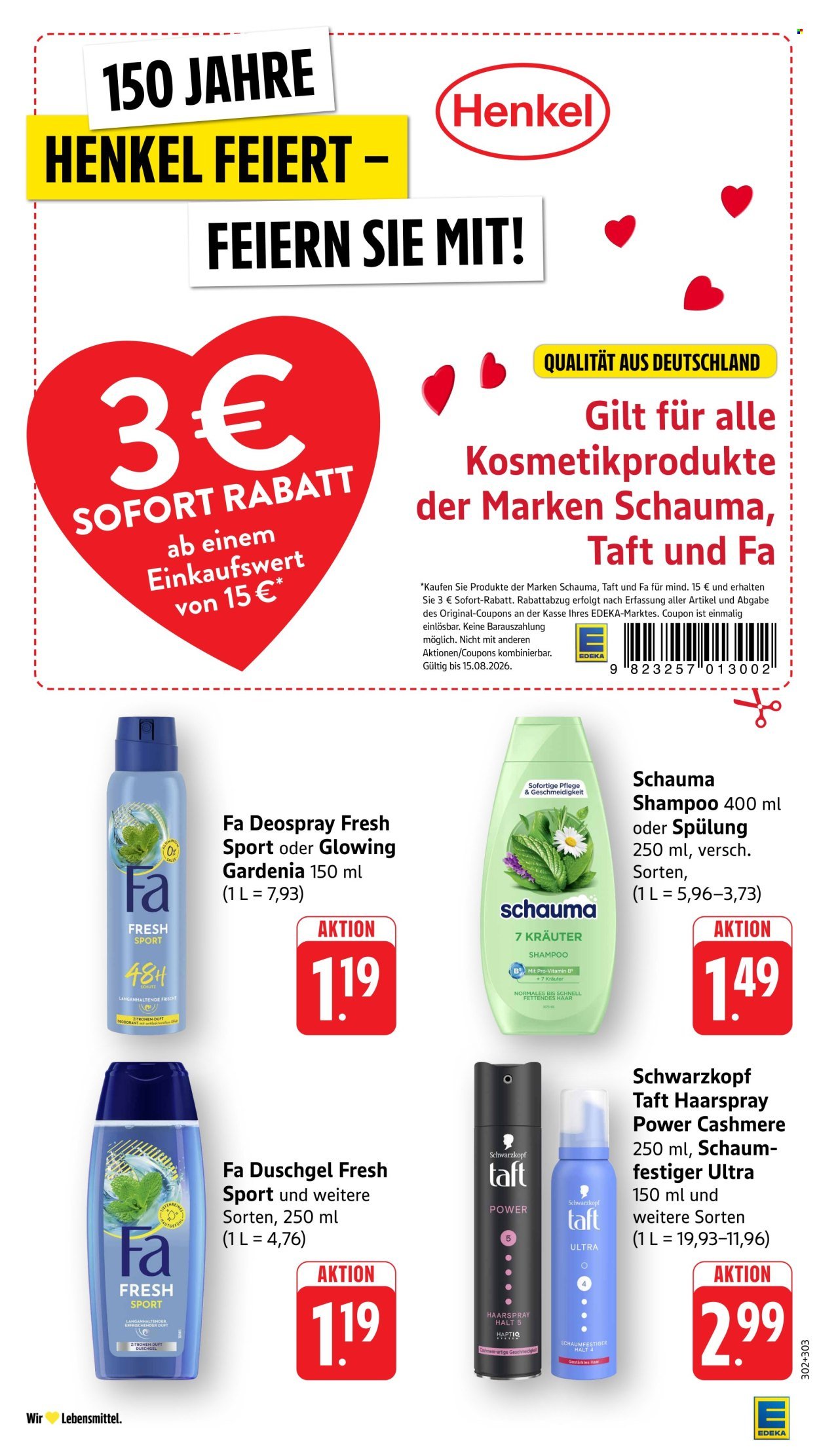 EDEKA Prospekt - Ab Montag 10.08.2026