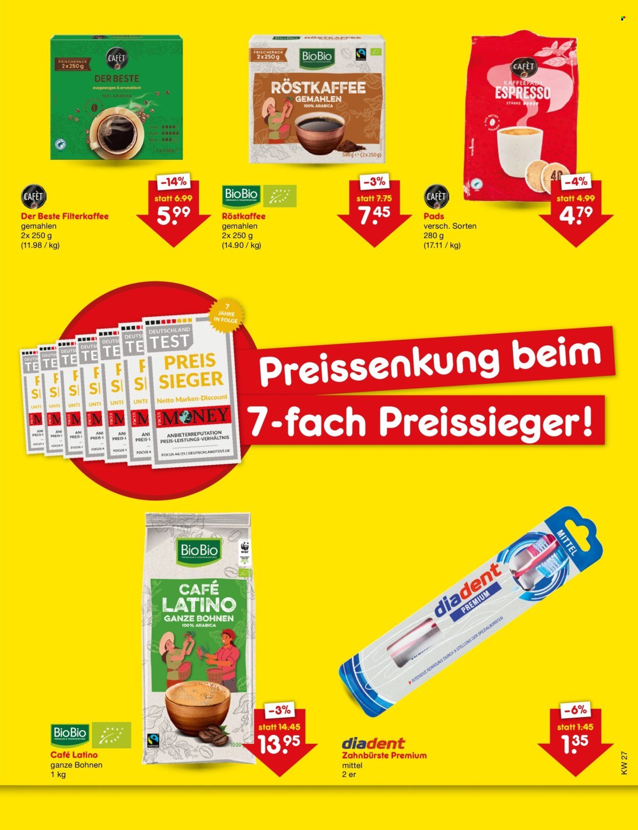 NETTO MARKEN-DISCOUNT Angebote - Preissenkung auf Dauer
