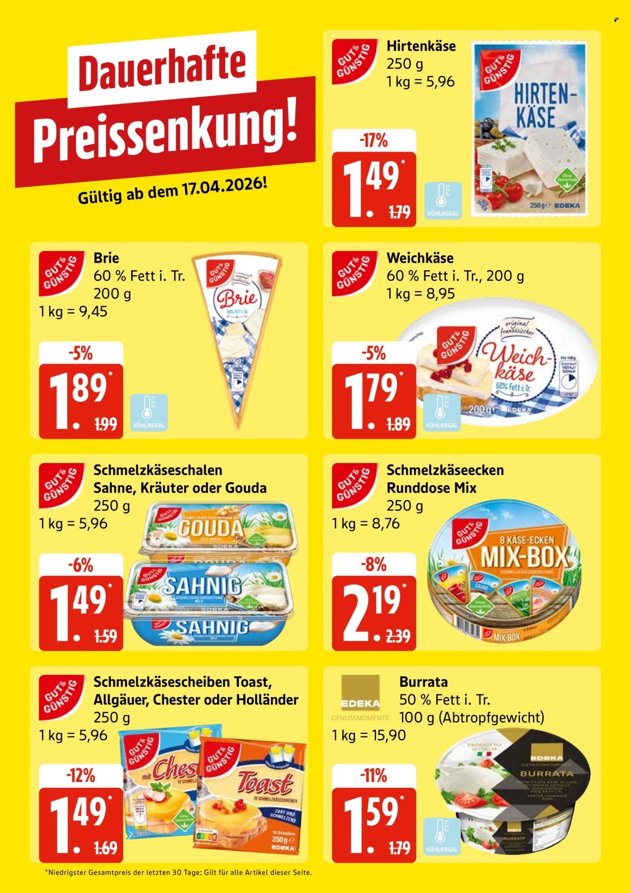EDEKA Prospekt - Ab Montag 20.04.2026