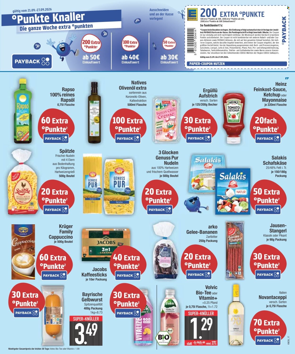 EDEKA Prospekt - Ab Montag 21.09.2026