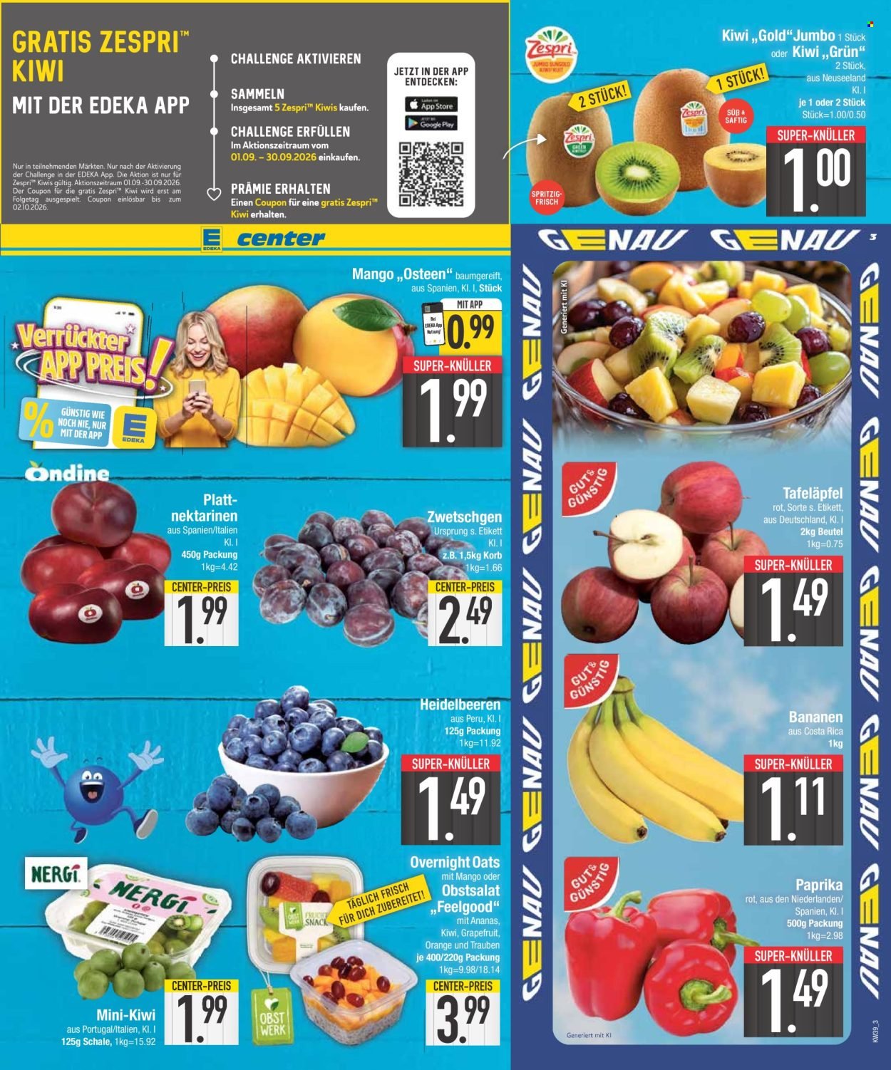 EDEKA Prospekt - Ab Montag 21.09.2026