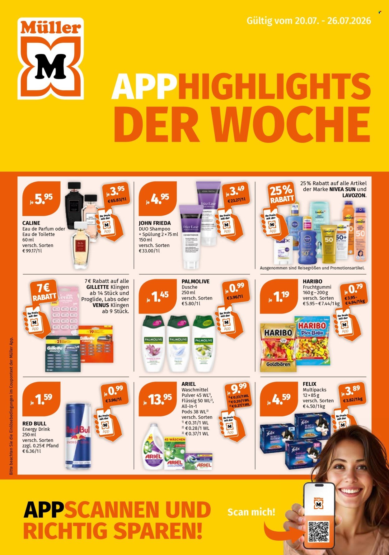 MÜLLER Prospekt - App Highlights der Woche
