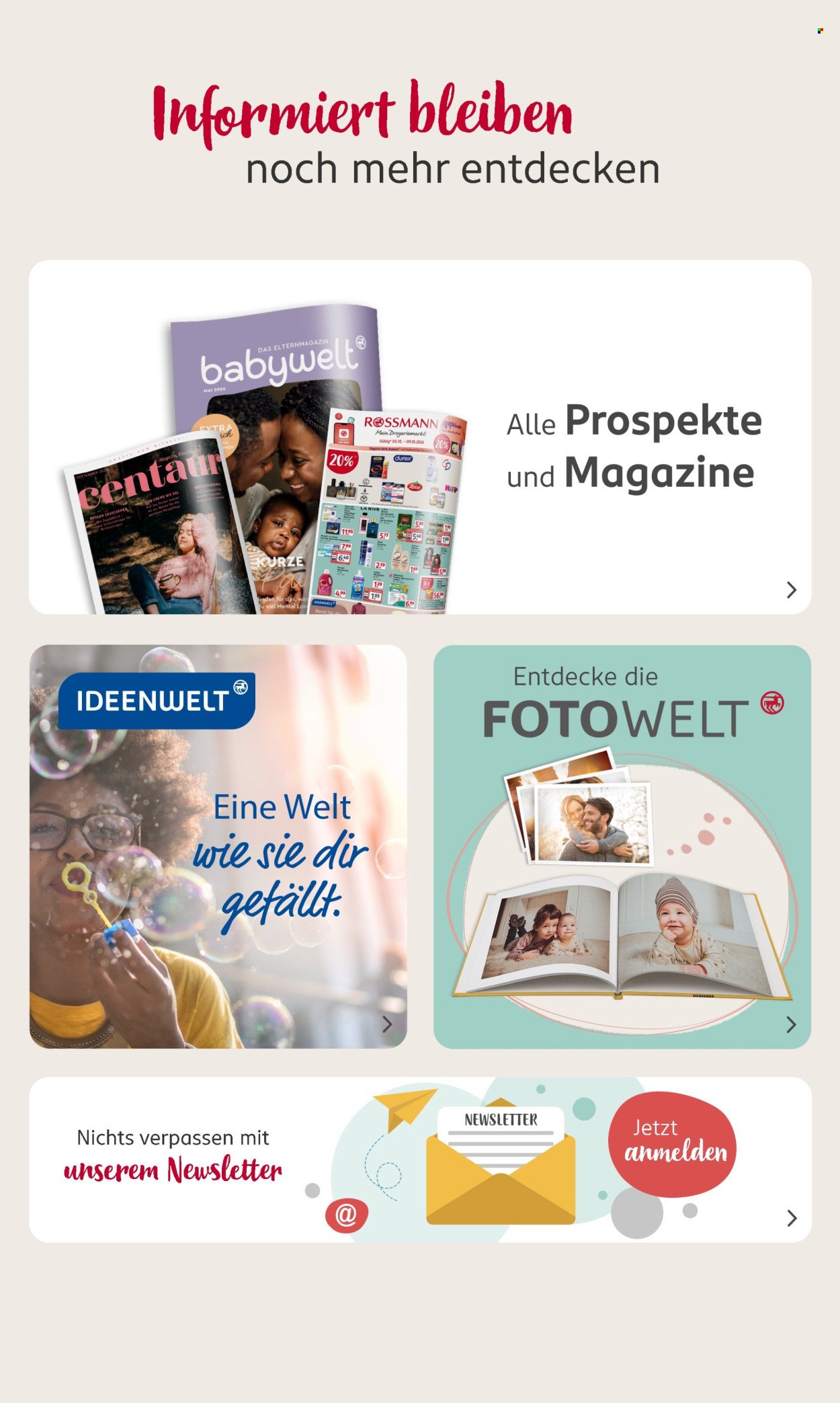 ROSSMANN Prospekt - Unsere App-Angebote