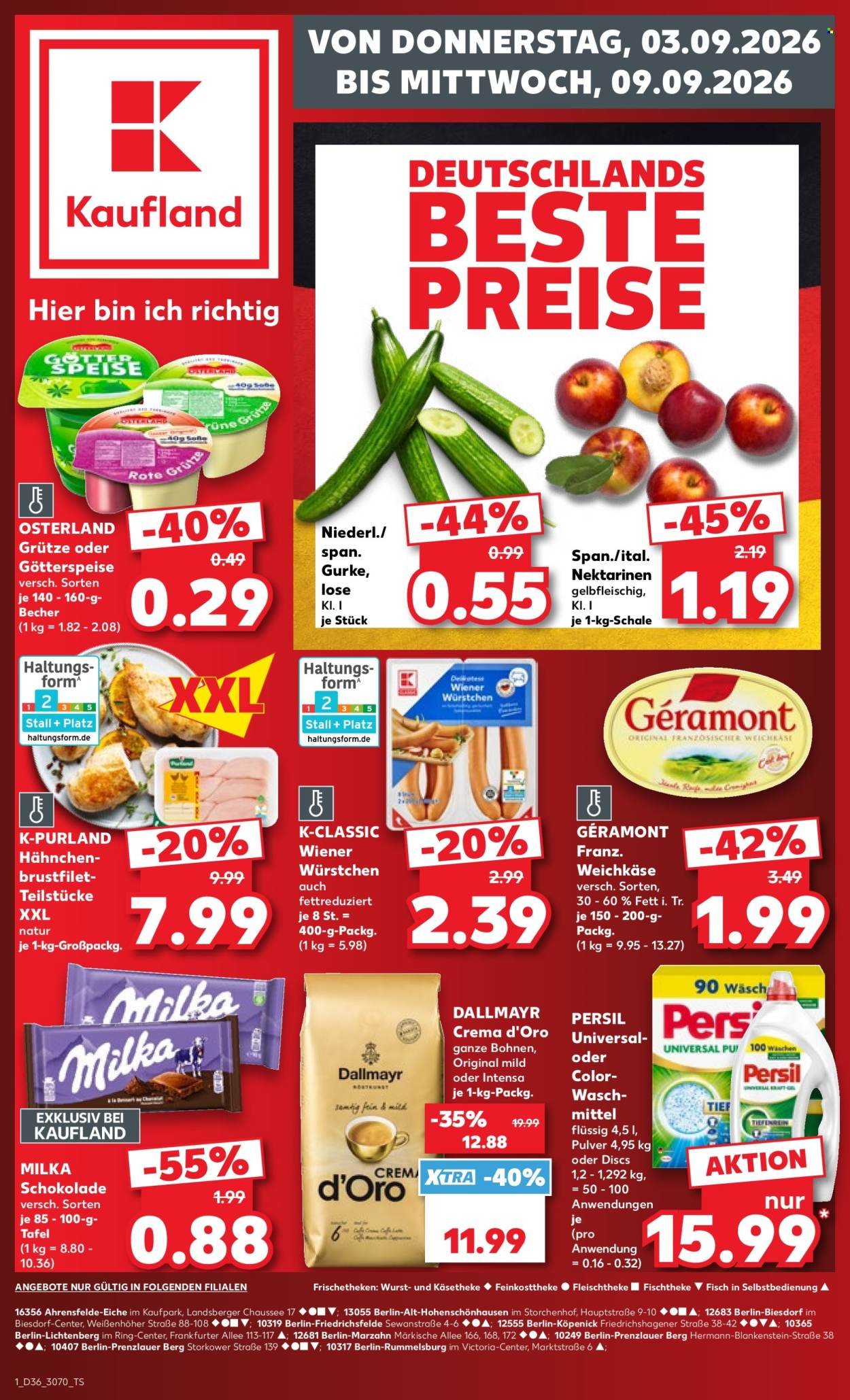 KAUFLAND Prospekt - Ab Donnerstag 3.09.2026