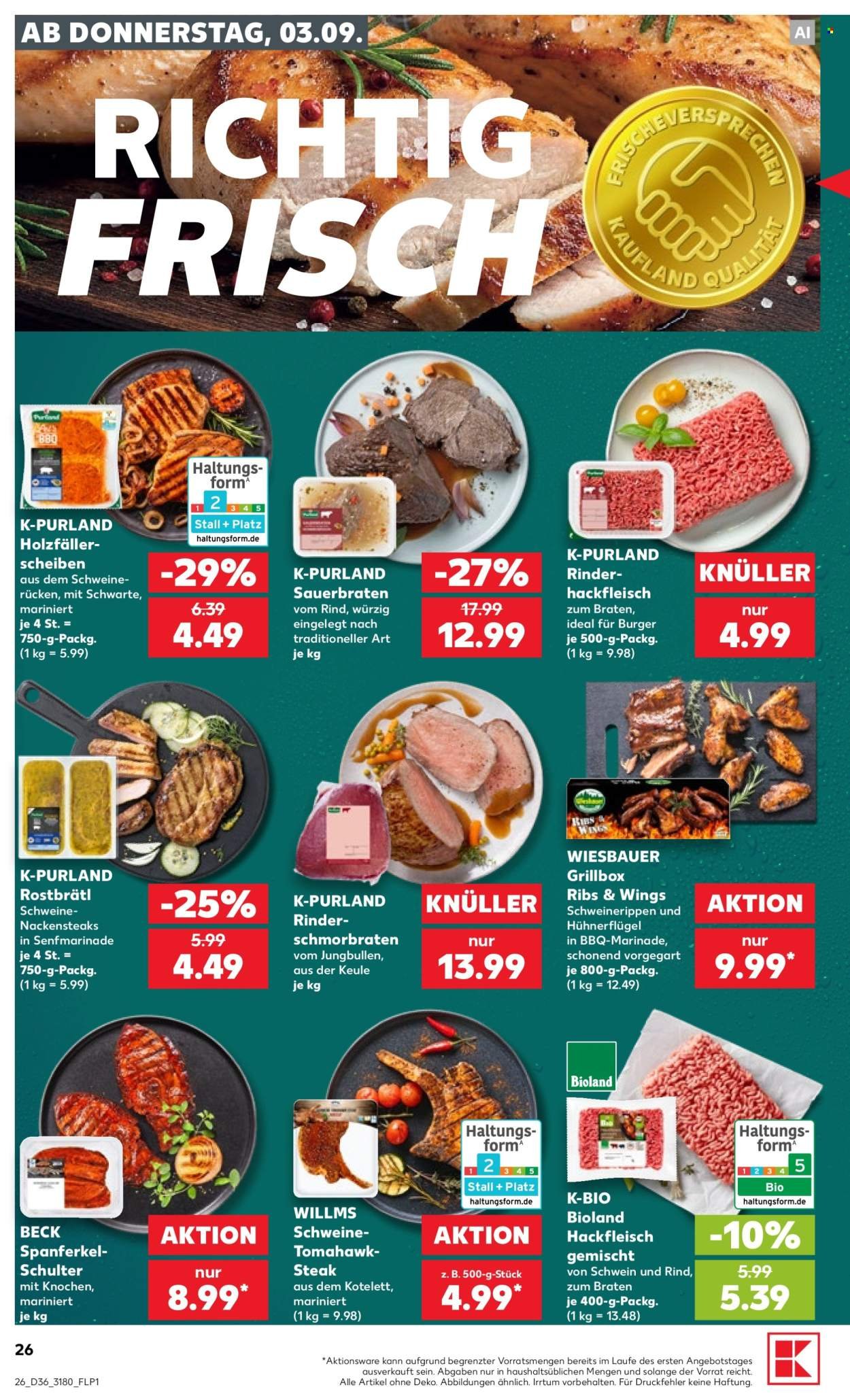 KAUFLAND Prospekt - Ab Donnerstag 3.09.2026