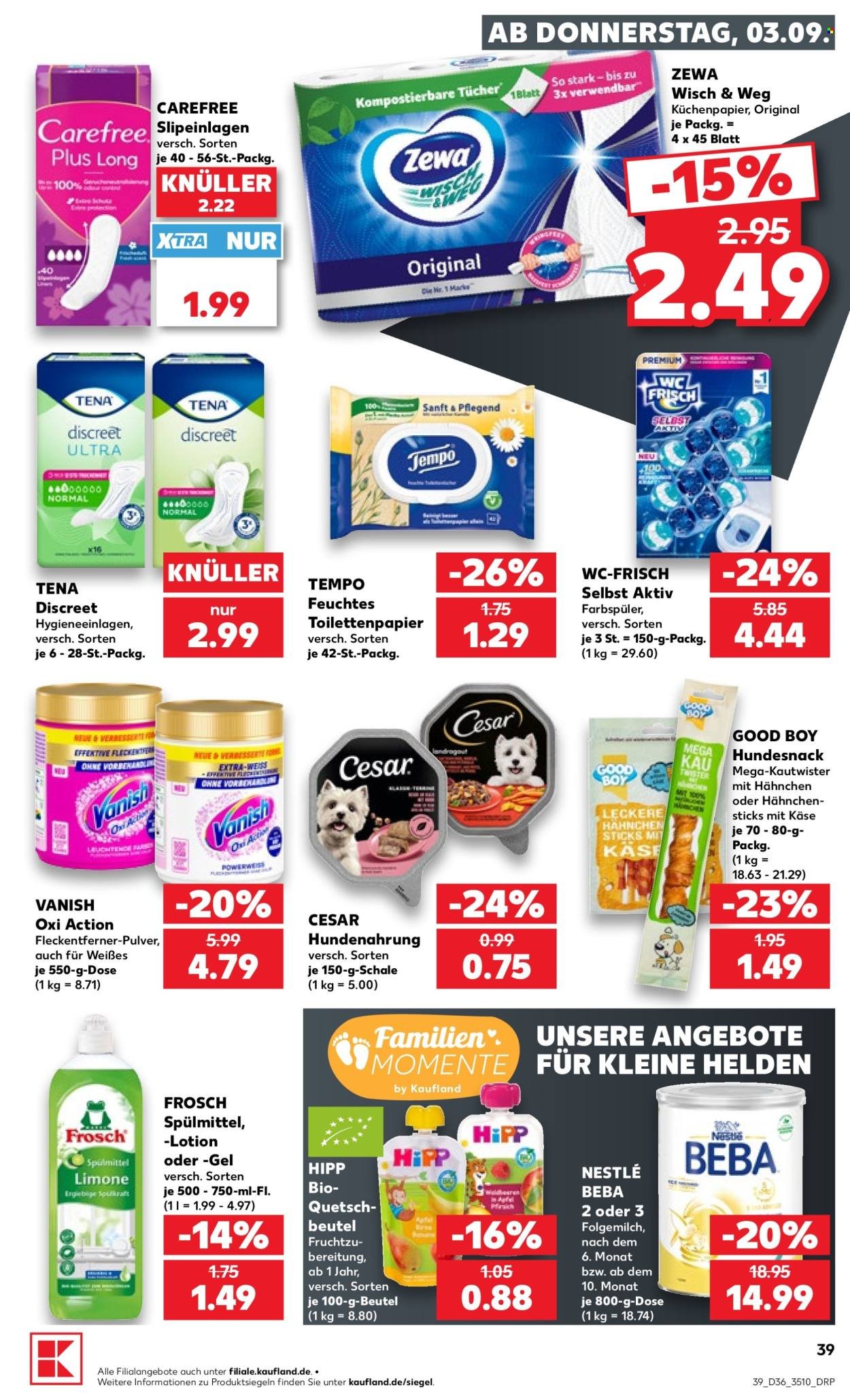 KAUFLAND Prospekt - Ab Donnerstag 3.09.2026
