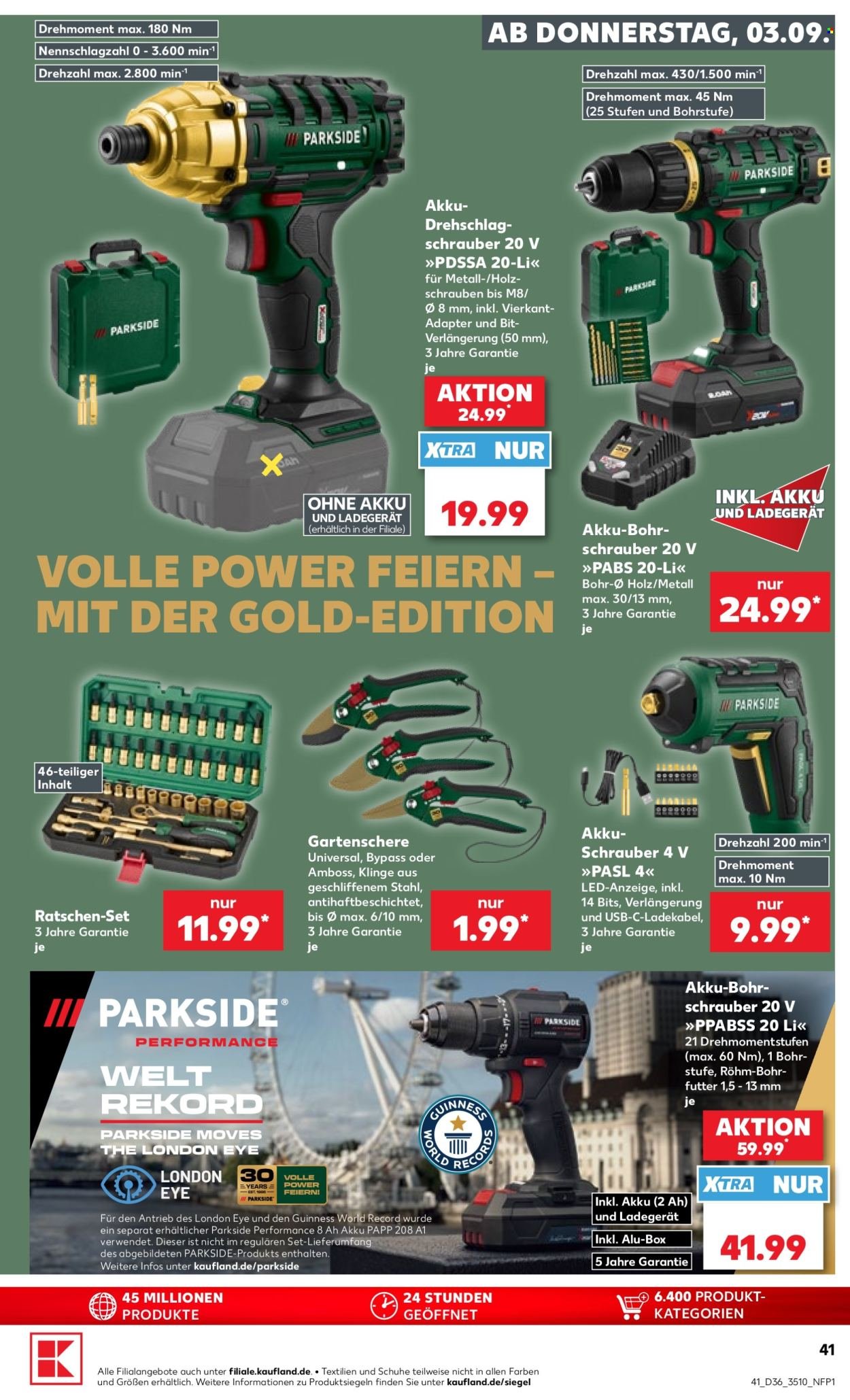 KAUFLAND Prospekt - Ab Donnerstag 3.09.2026