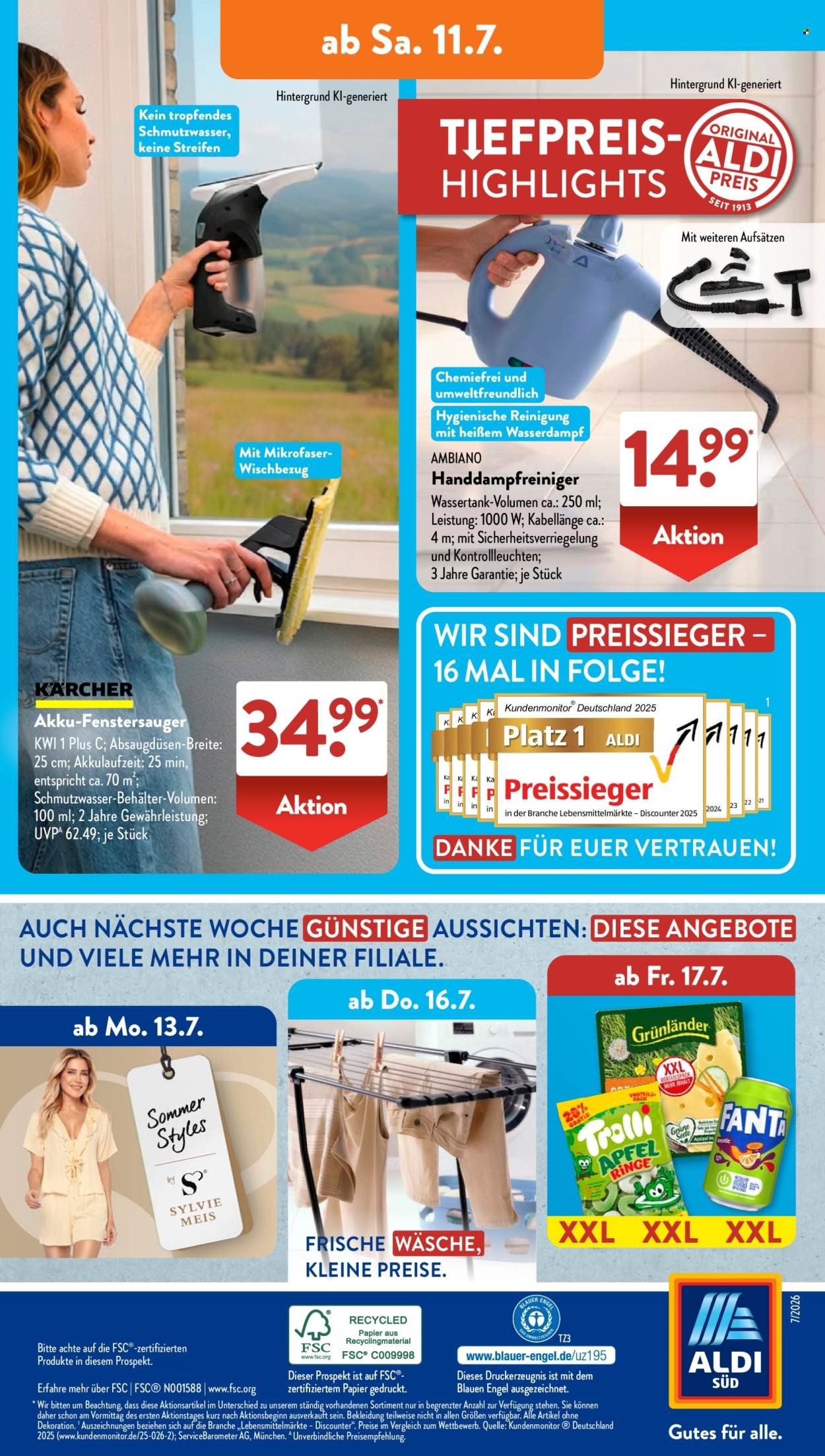 ALDI SÜD Prospekt - Ab Montag 6.07.2026