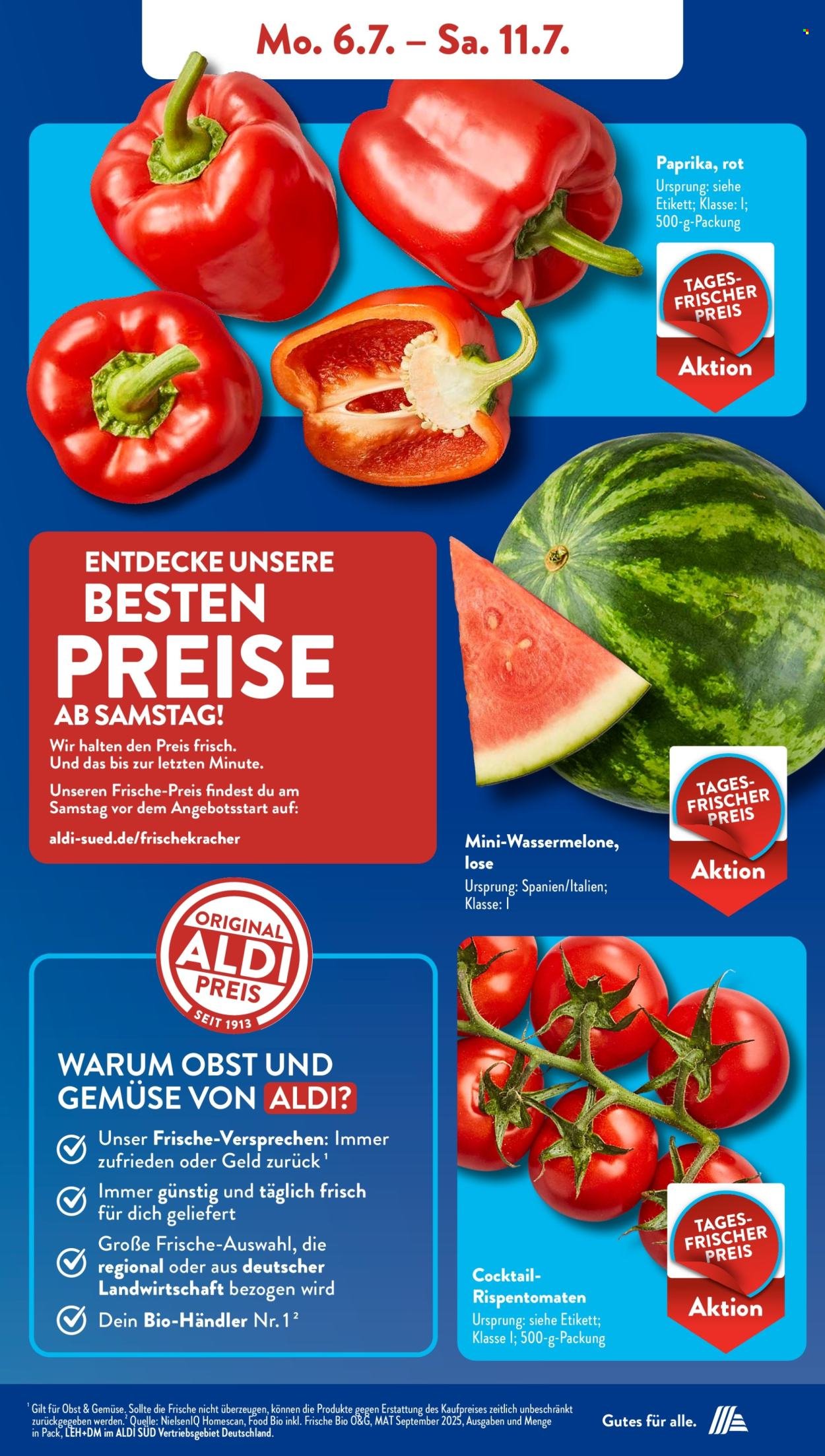 ALDI SÜD Prospekt - Ab Montag 6.07.2026