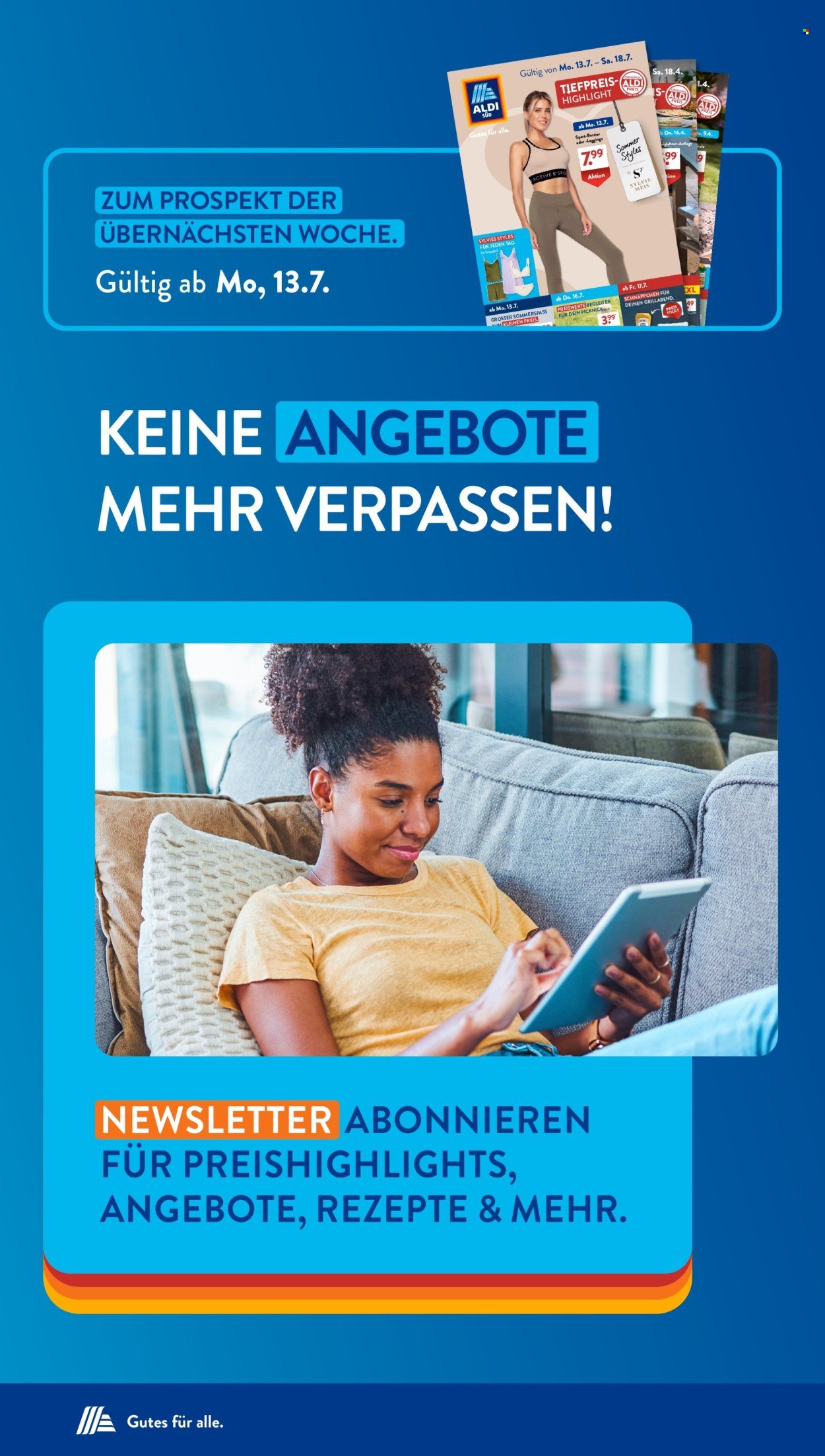 ALDI SÜD Prospekt - Ab Montag 6.07.2026